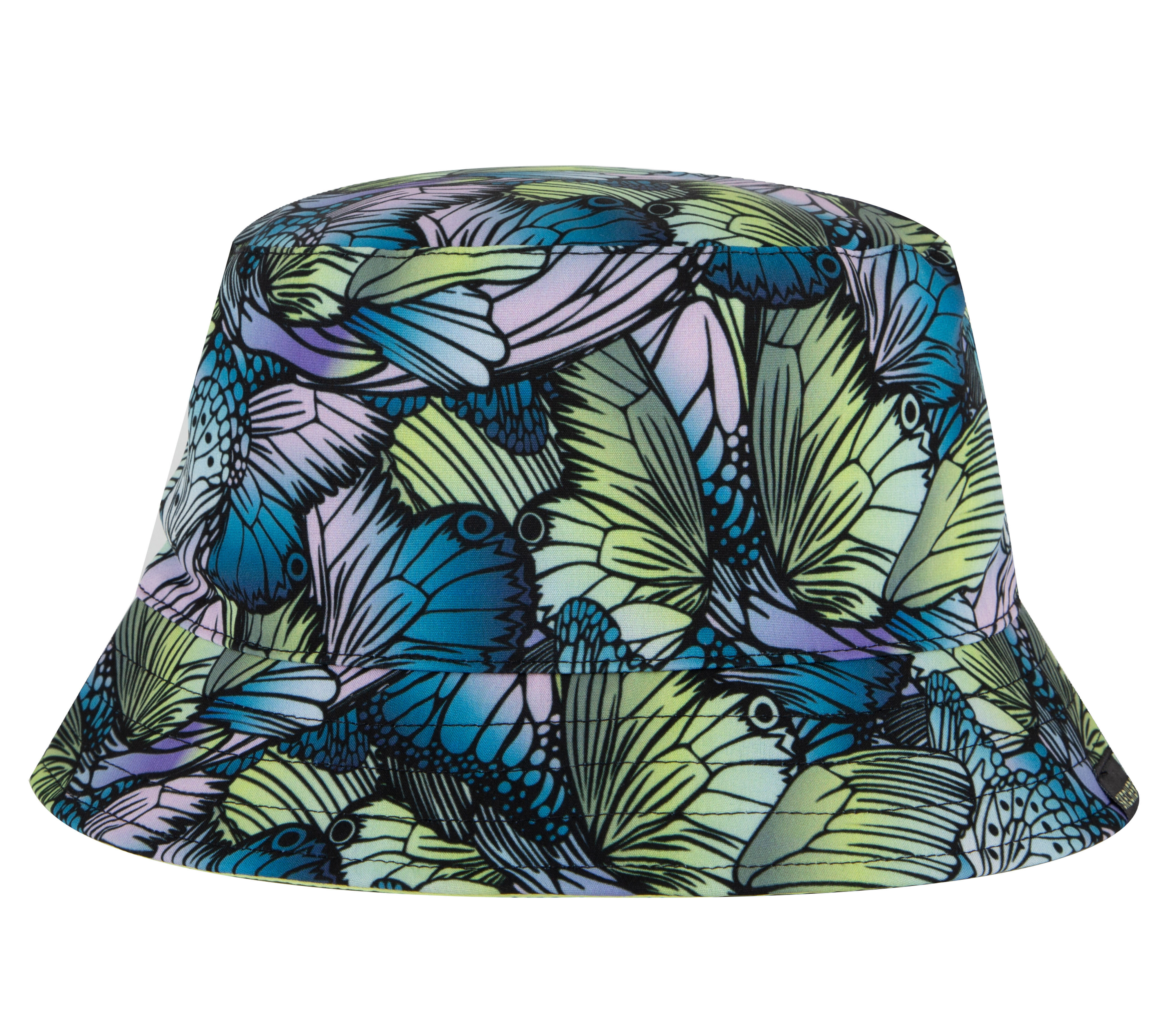 Butterfly Reversible Bucket Hat