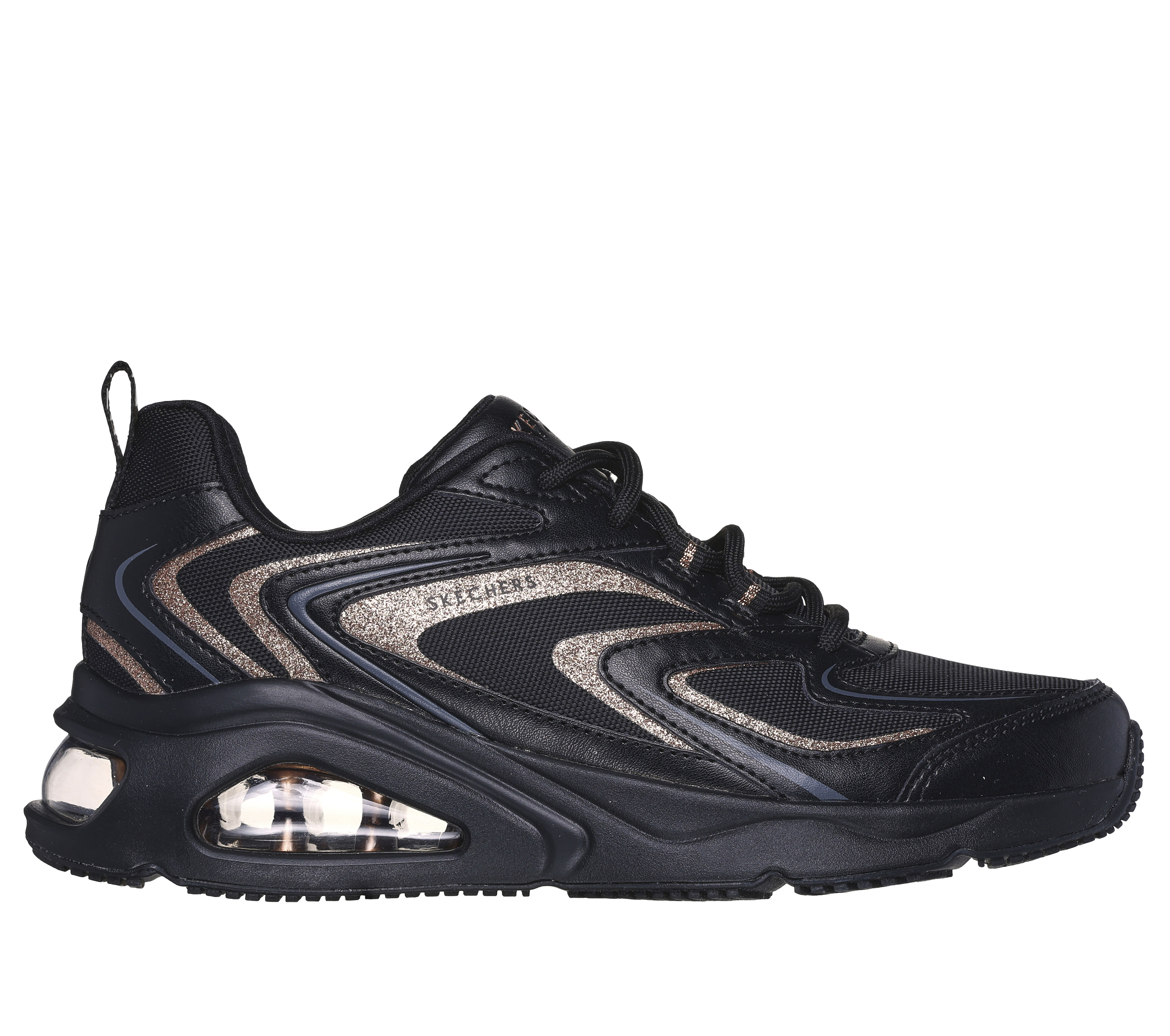 Zapatos skechers dama 2019 black top