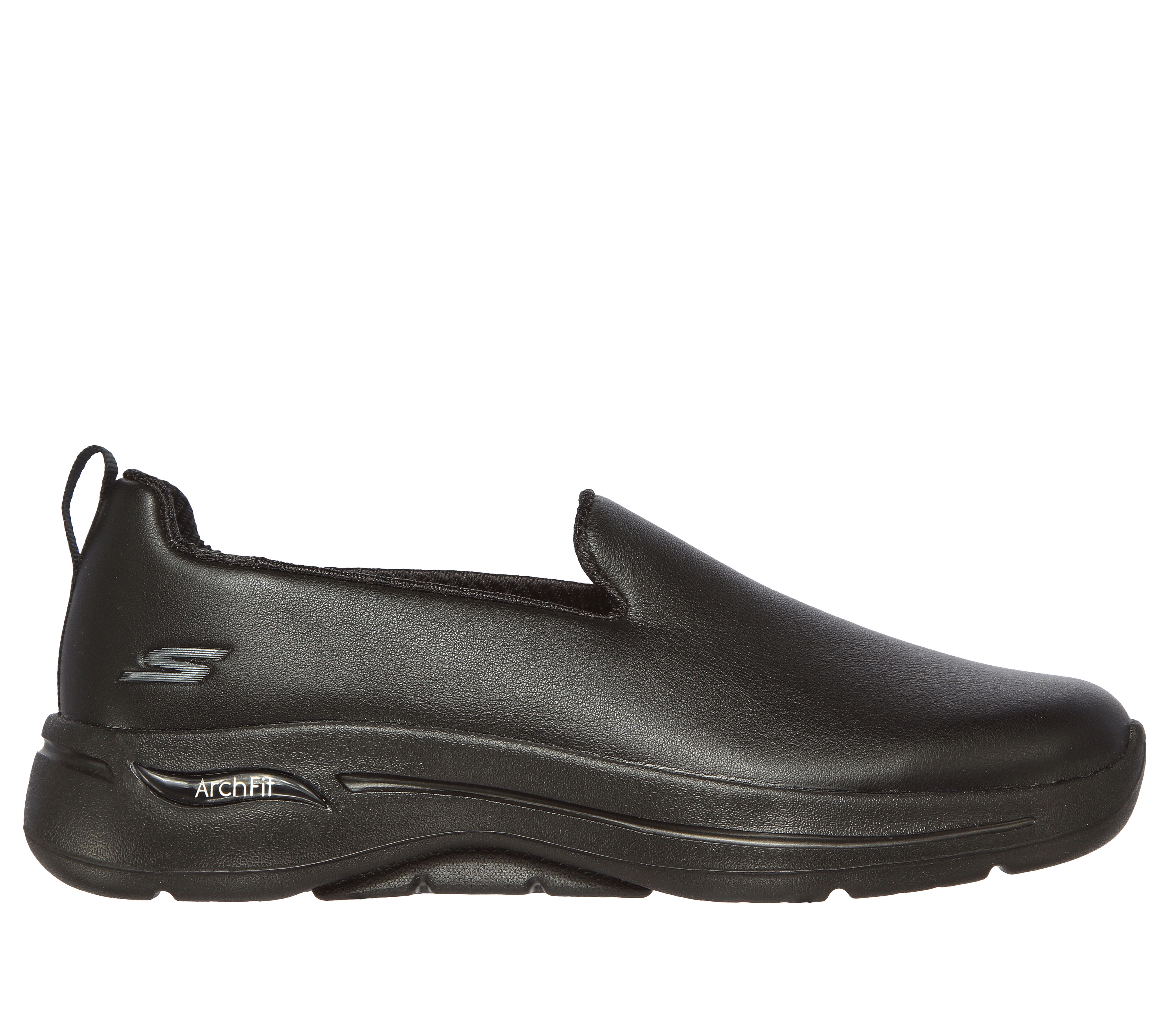 skechers leather loafers