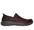 Skechers Slip-ins Relaxed Fit: Parson - Oswin, RED / BROWN, swatch