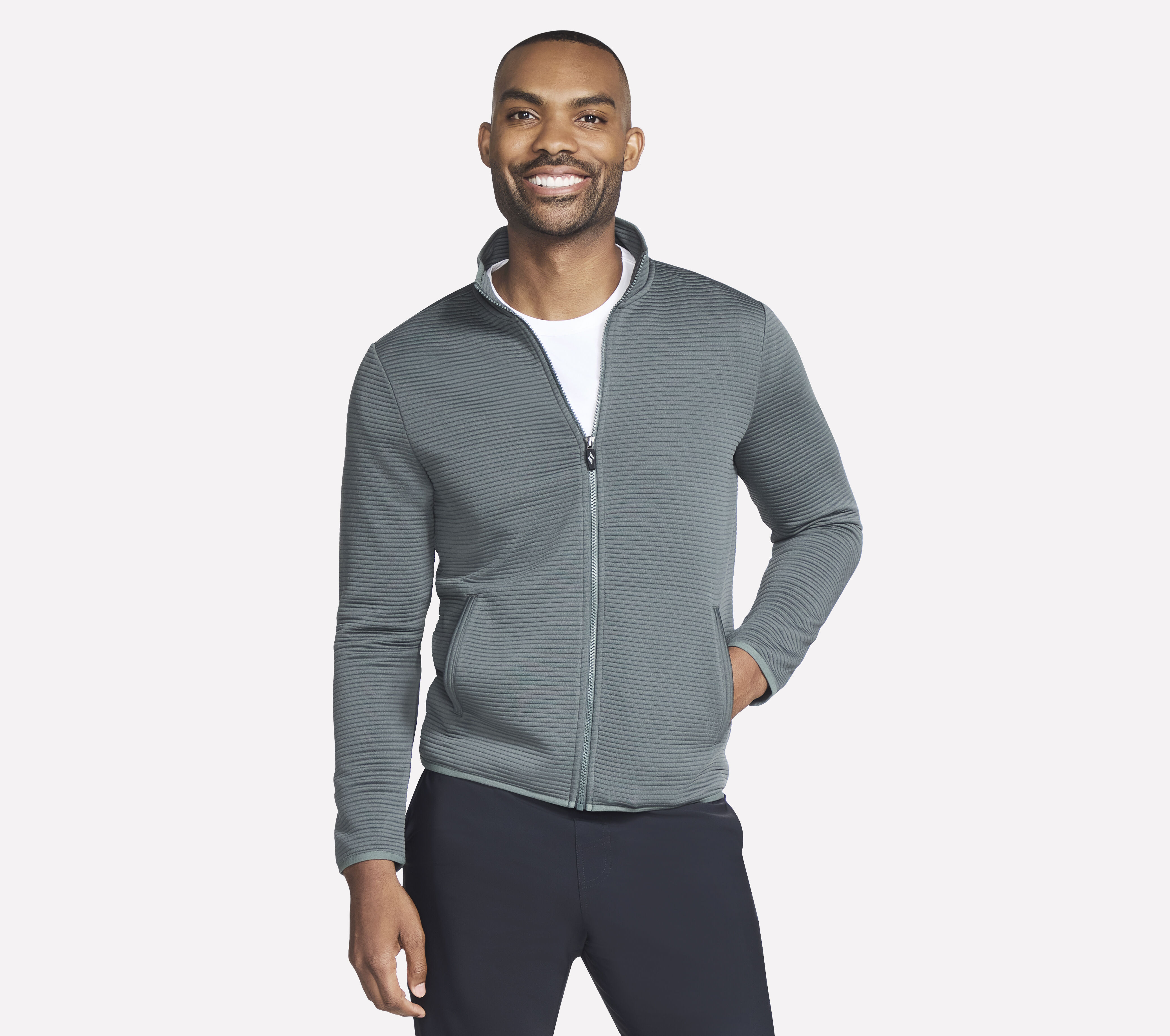 Skechers slip on mens jacket on sale