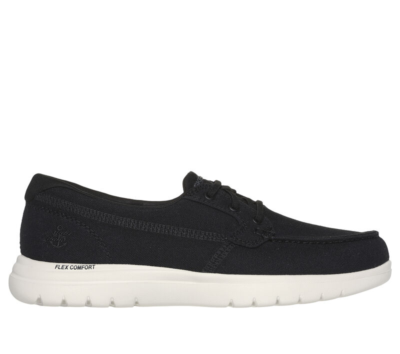 Skechers on the go boat shoes black Clearance
