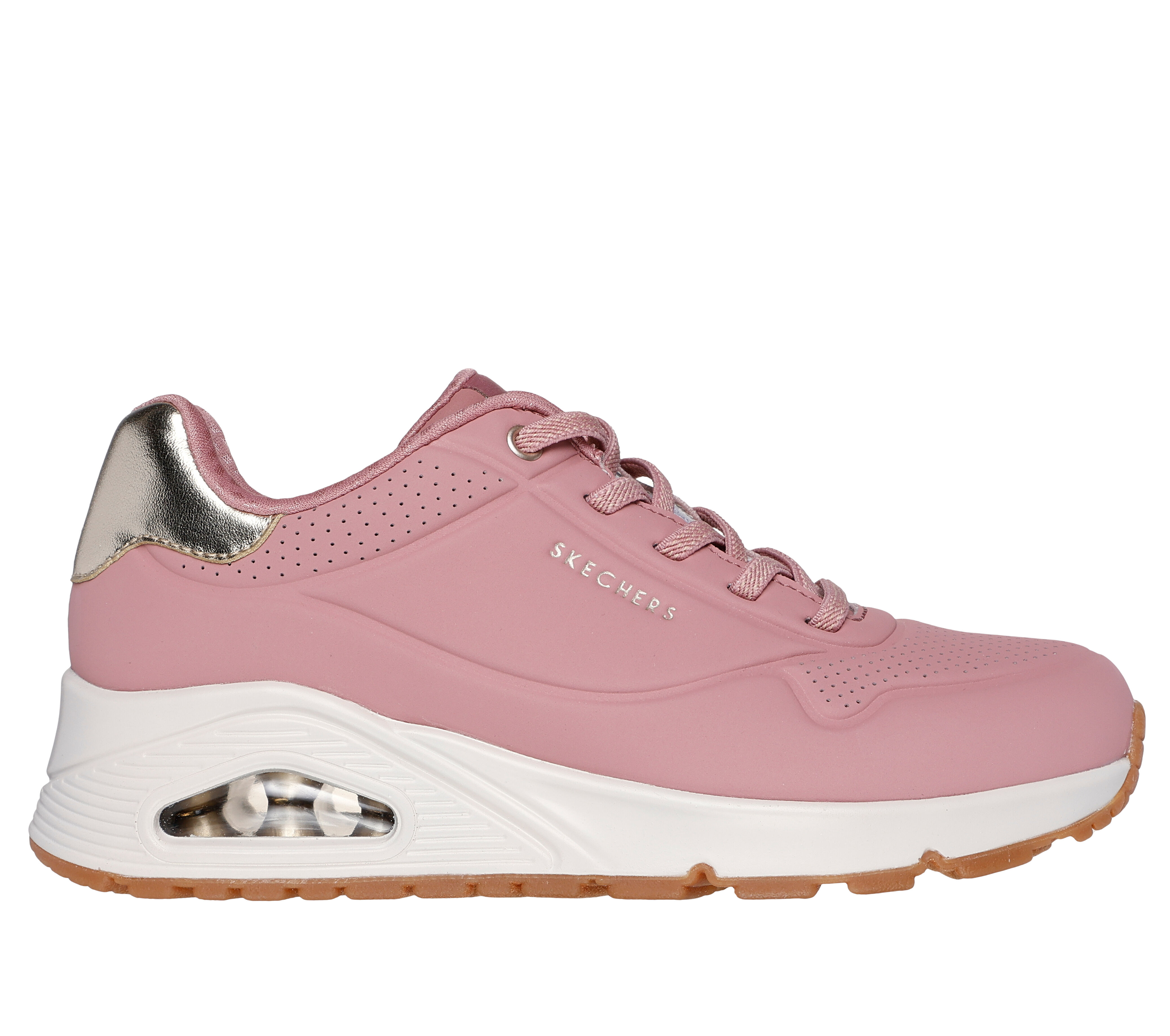 Womens pink skechers on sale