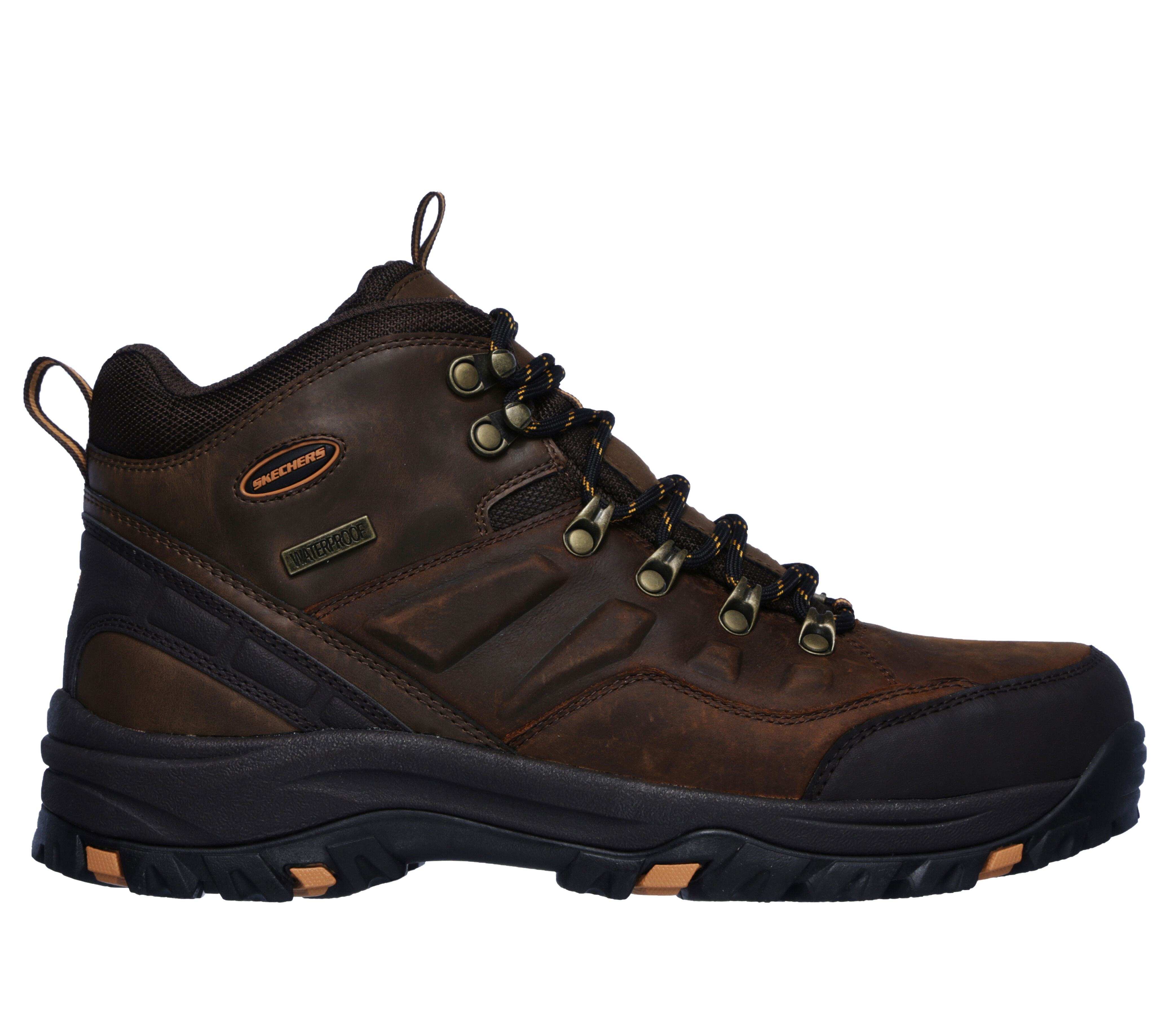 skechers hiking boots with memory foam