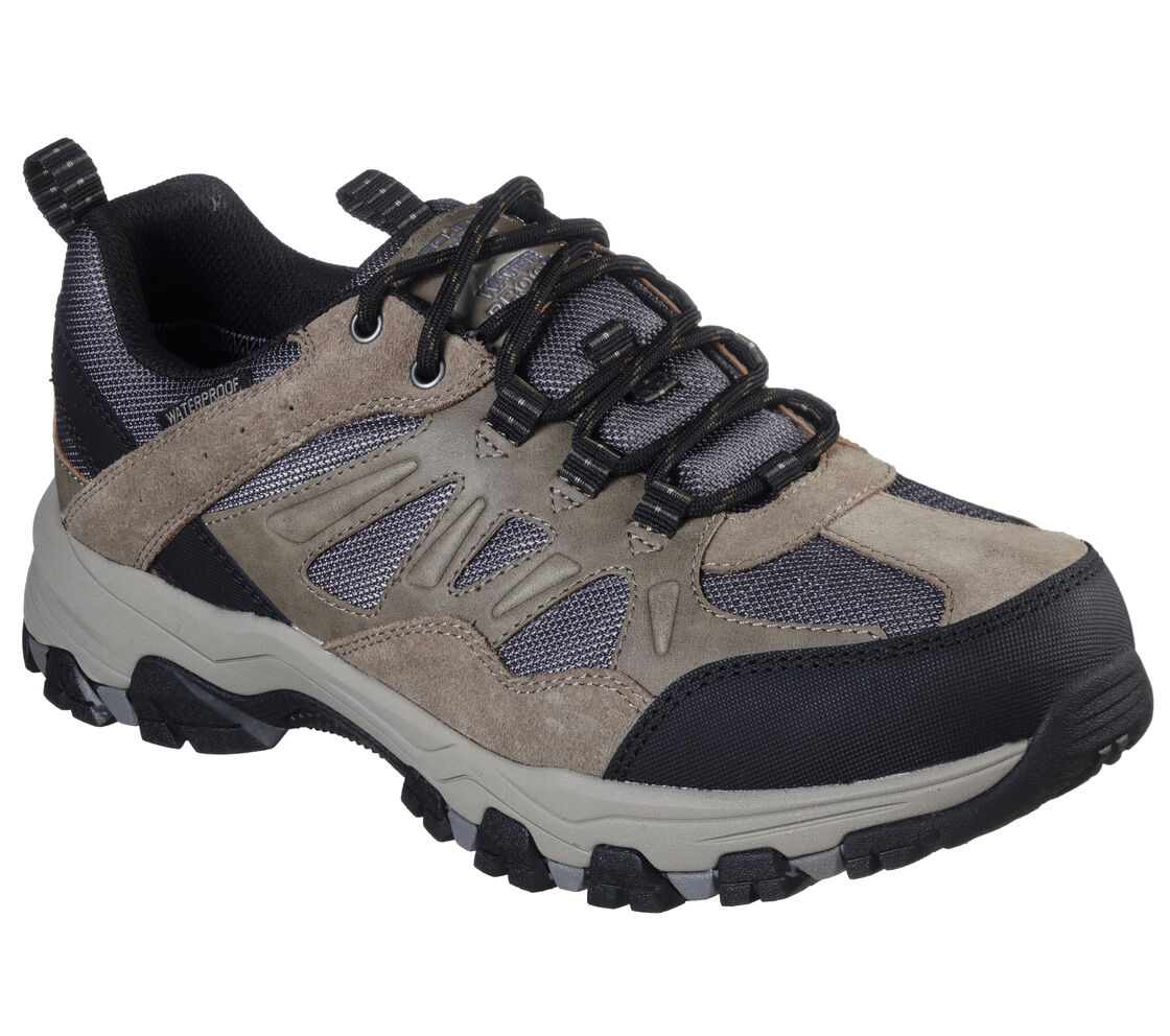 skechers relaxed fit selmen cormack men's waterproof trail sneakers
