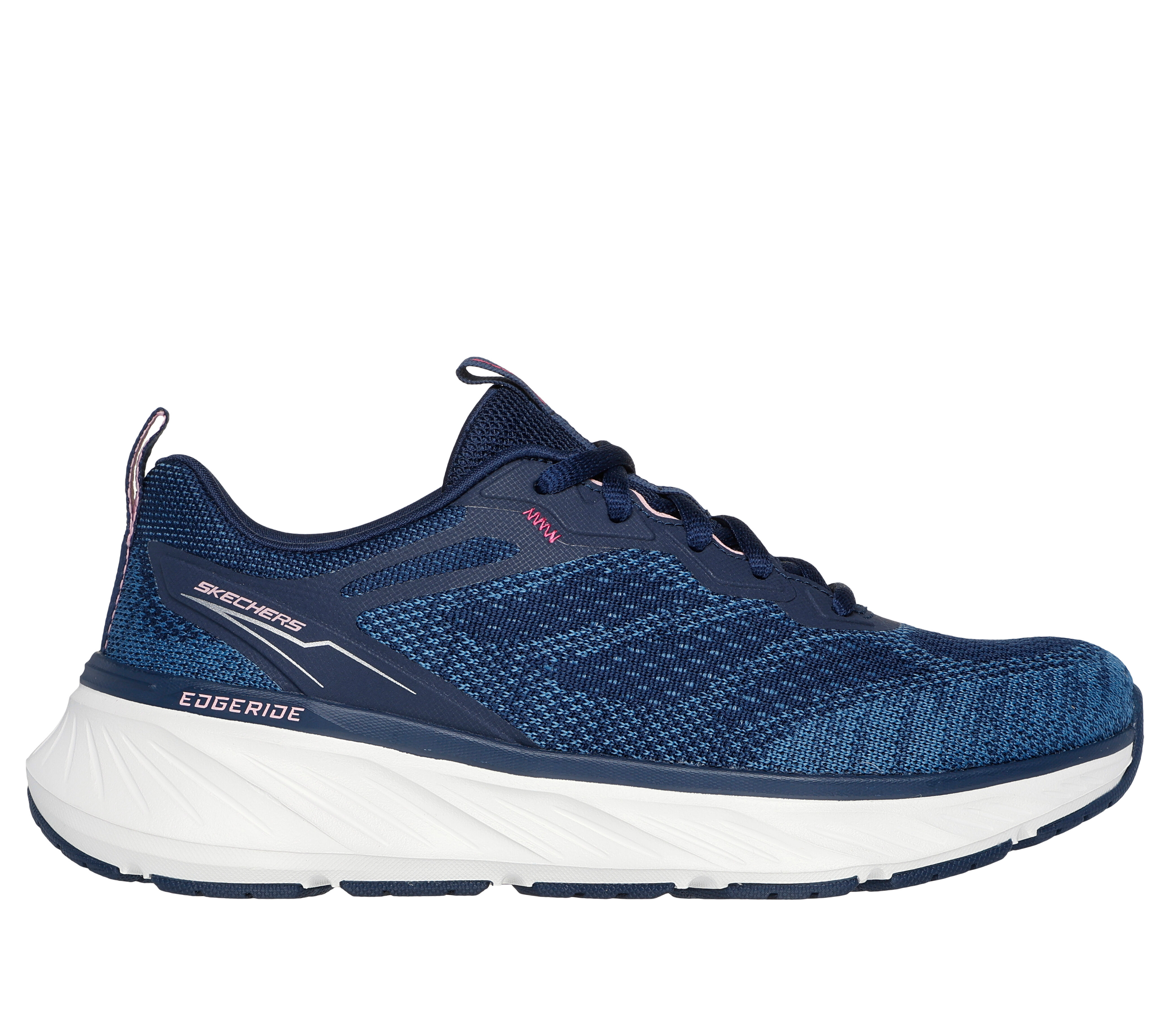 Navy and pink skechers top