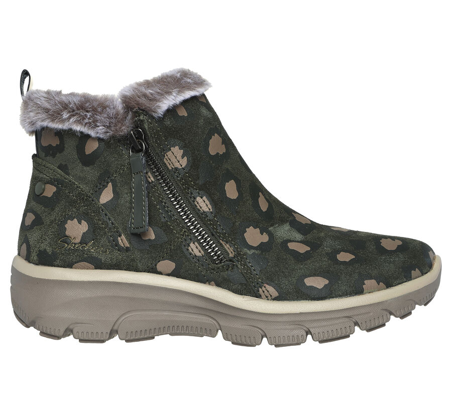 skechers relaxed fit easy going high zip women's ankle boots