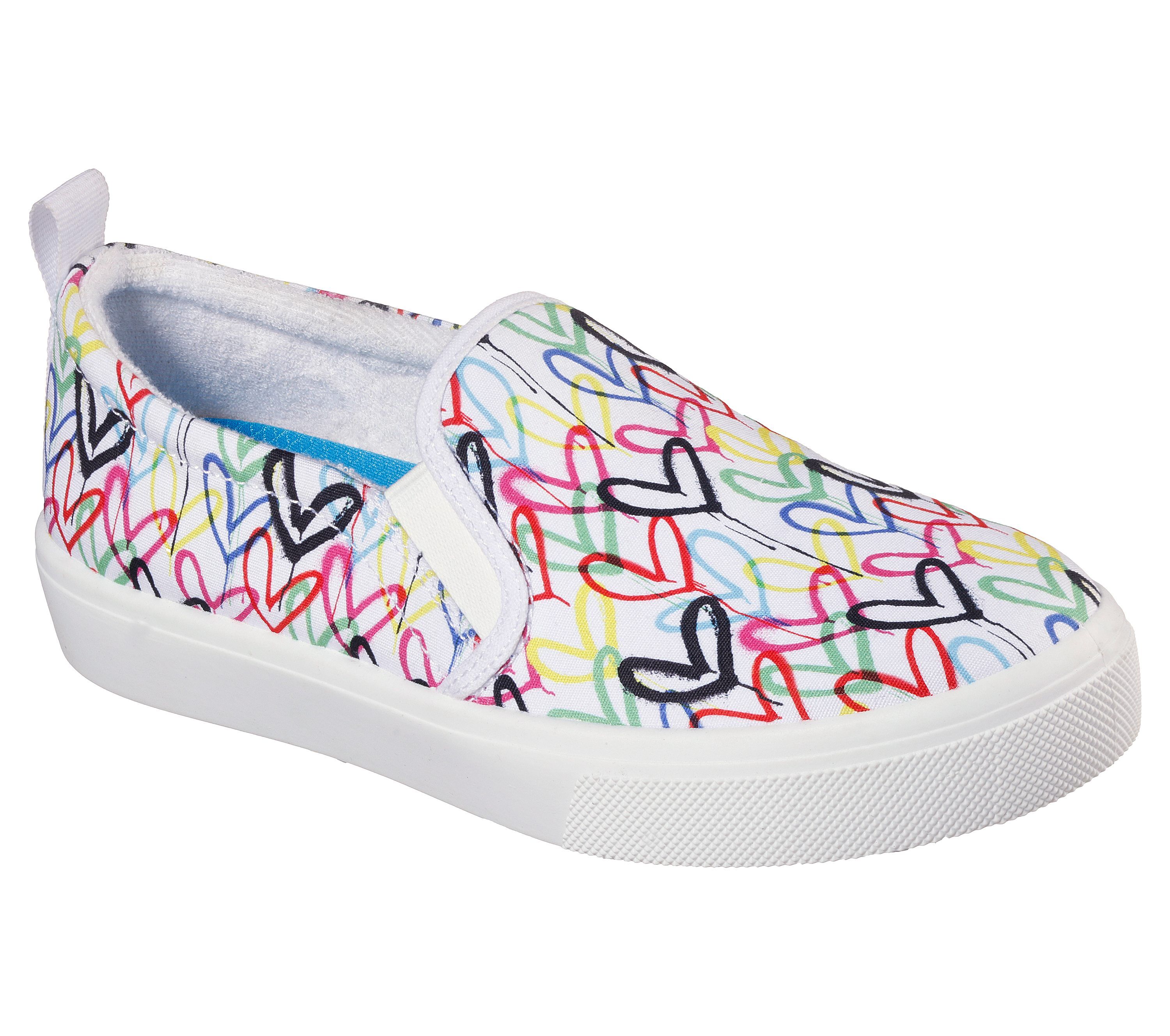 skechers ladies slip on sneakers