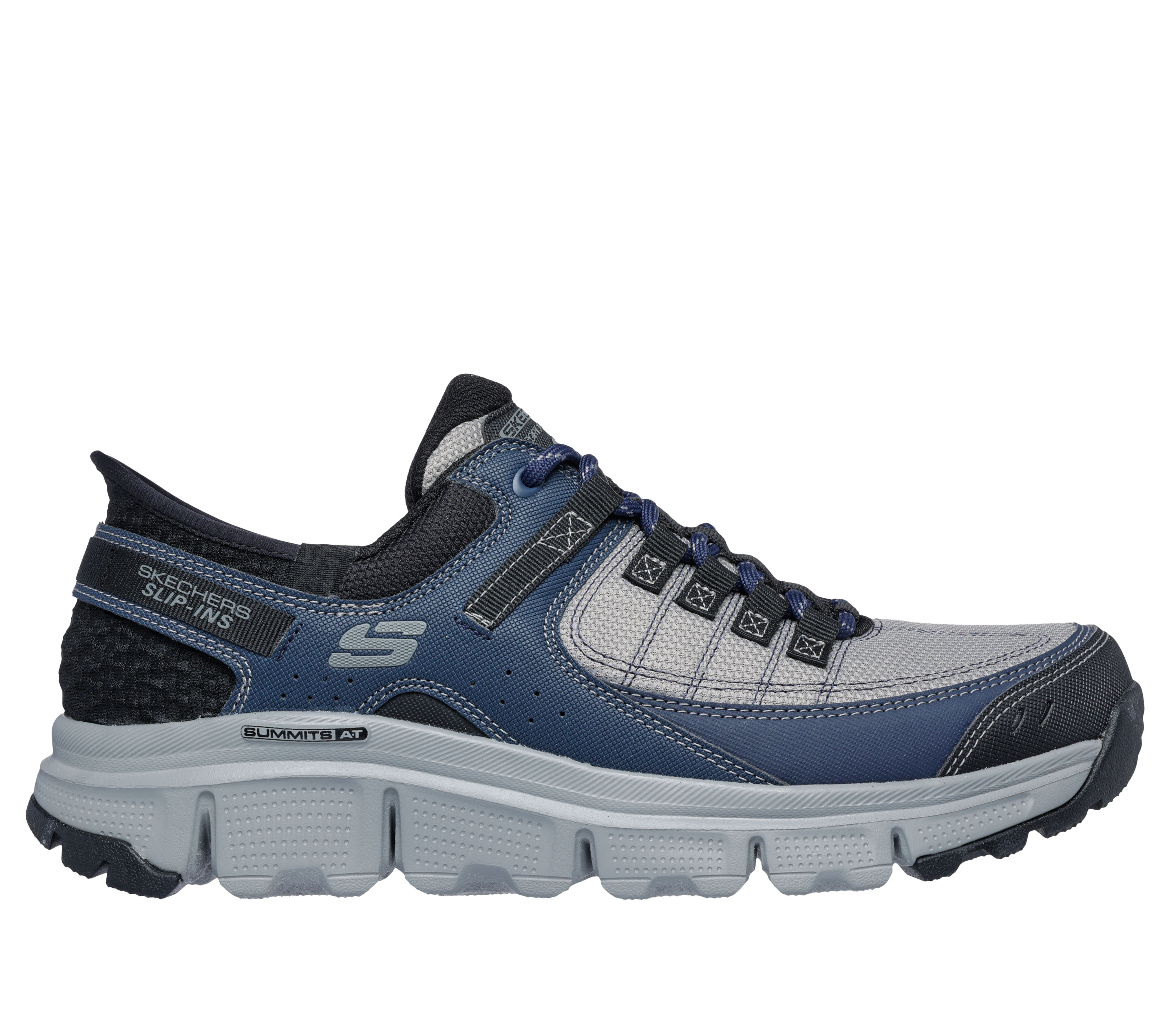 Skechers air atlas slip-on knit sneaker discount