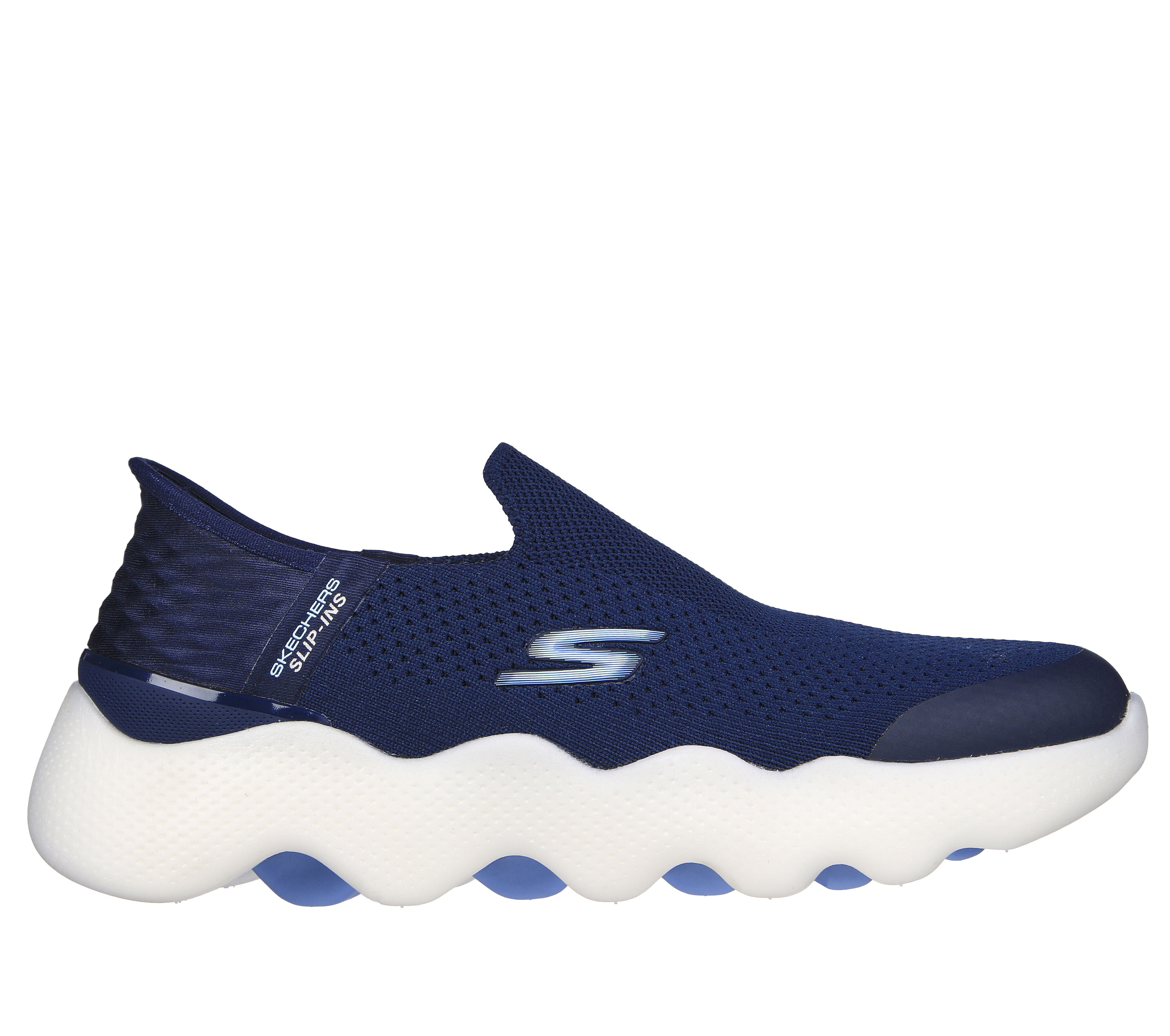 Skechers go walk shoes navy cheap
