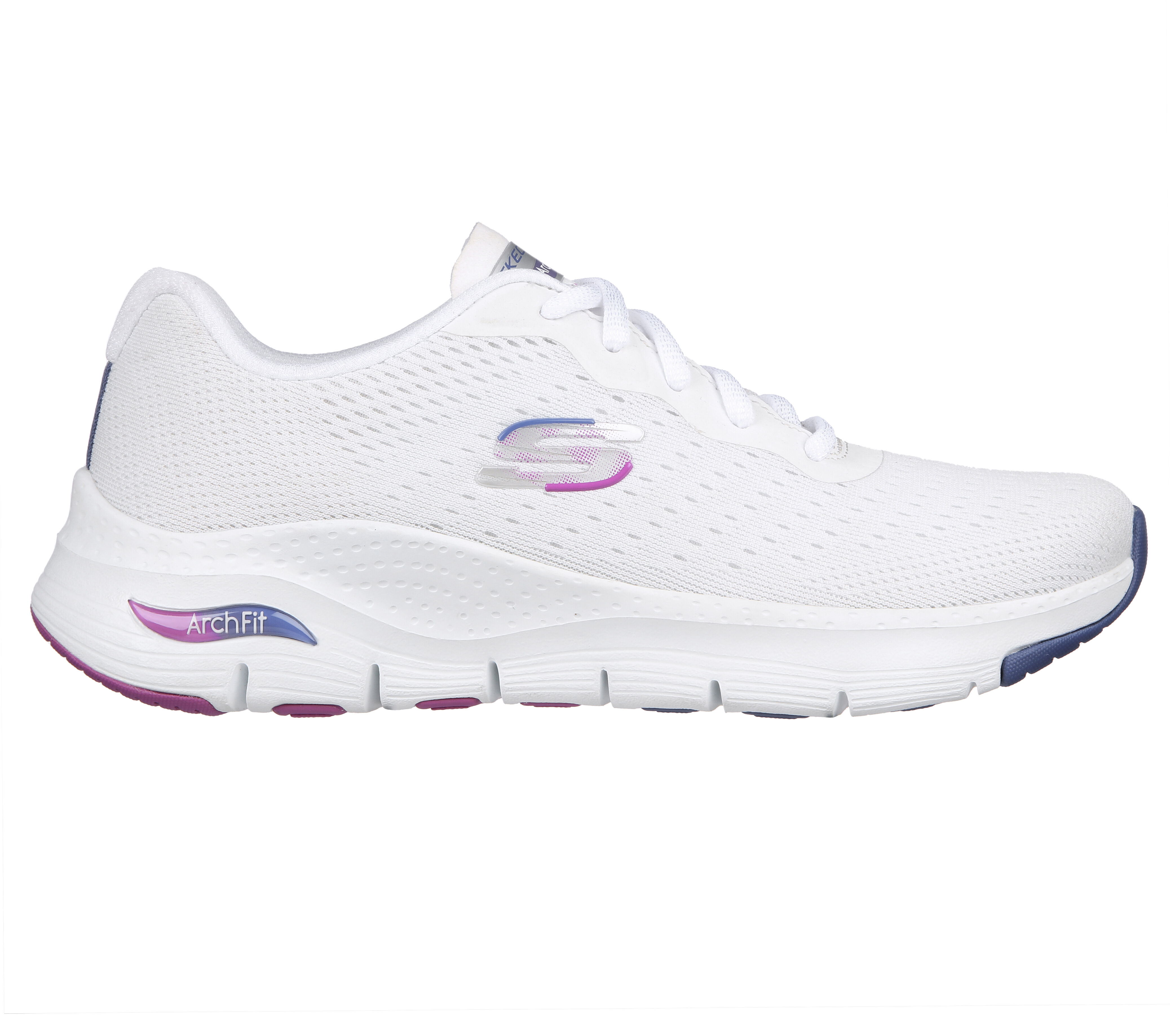 White tennis shoes skechers cheap
