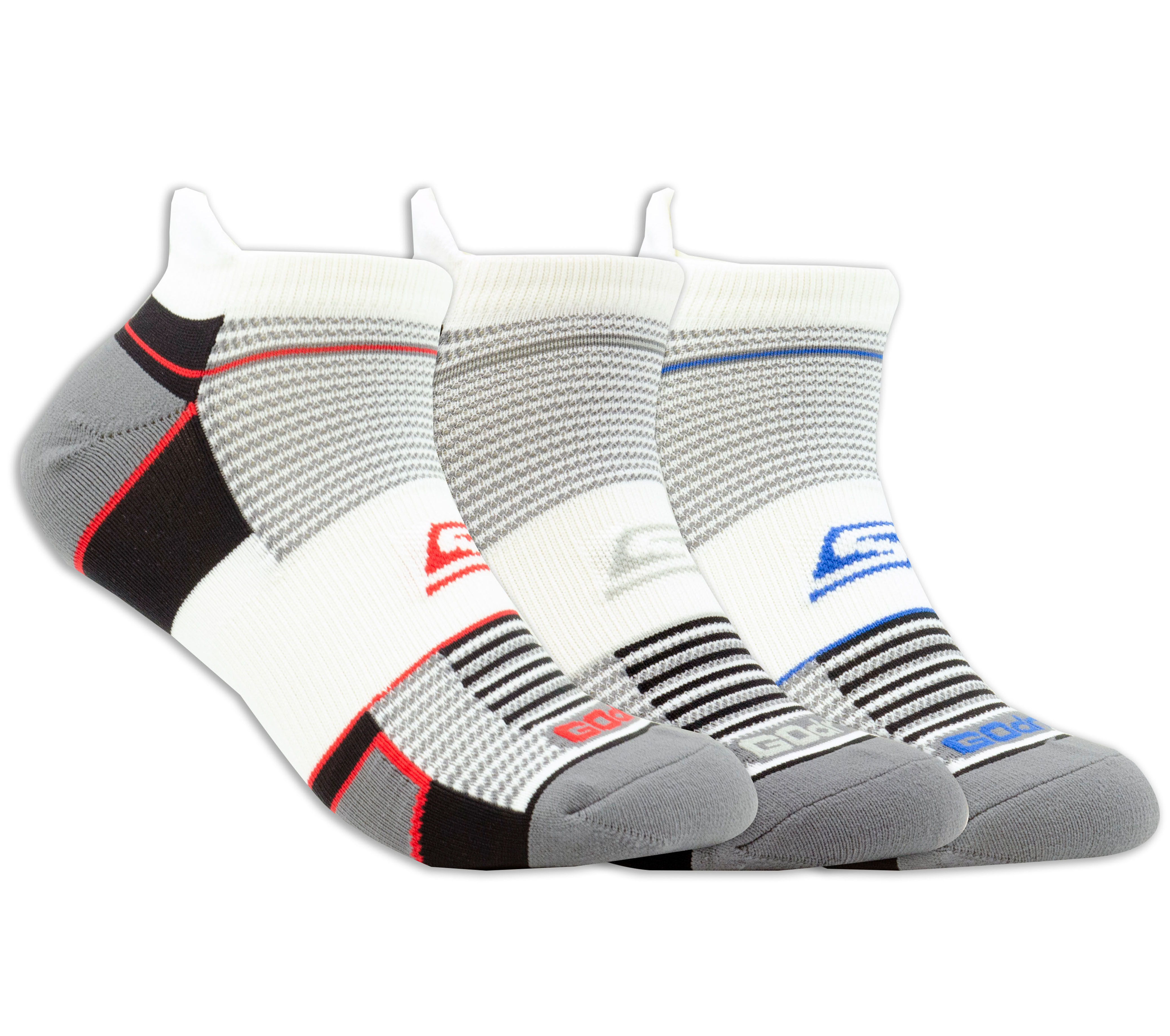 3 Pack Low Cut GOdri Sport Socks | SKECHERS
