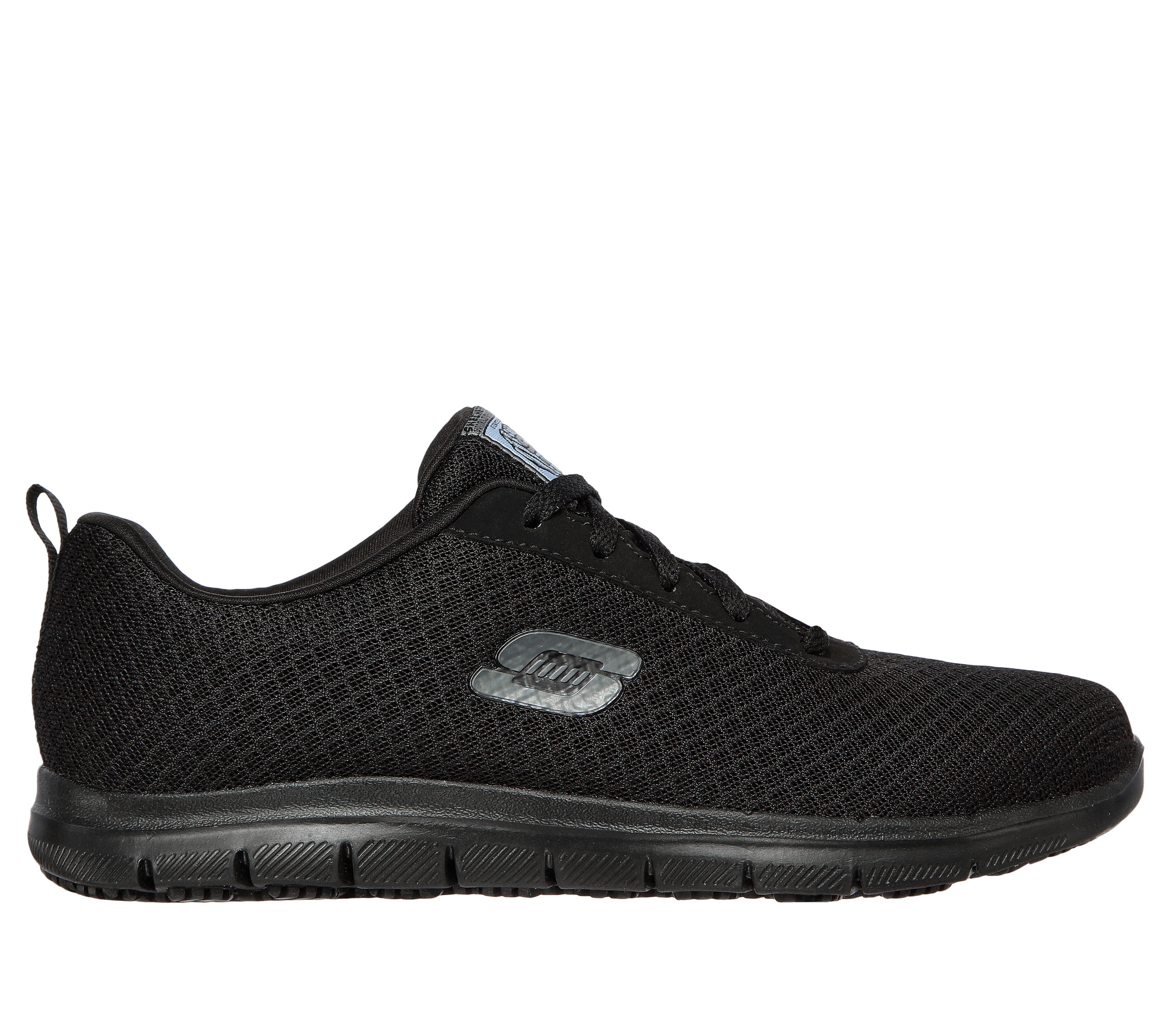 sketchers womens black shoes