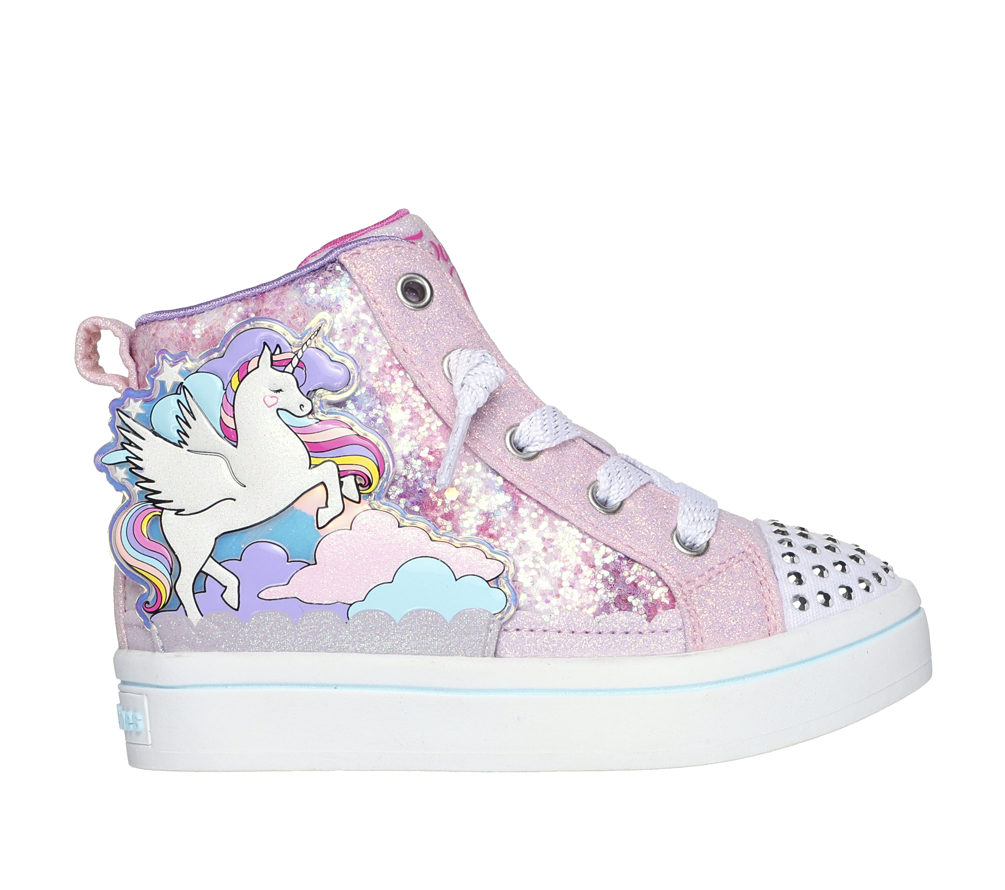 Unicorn high hot sale top skechers