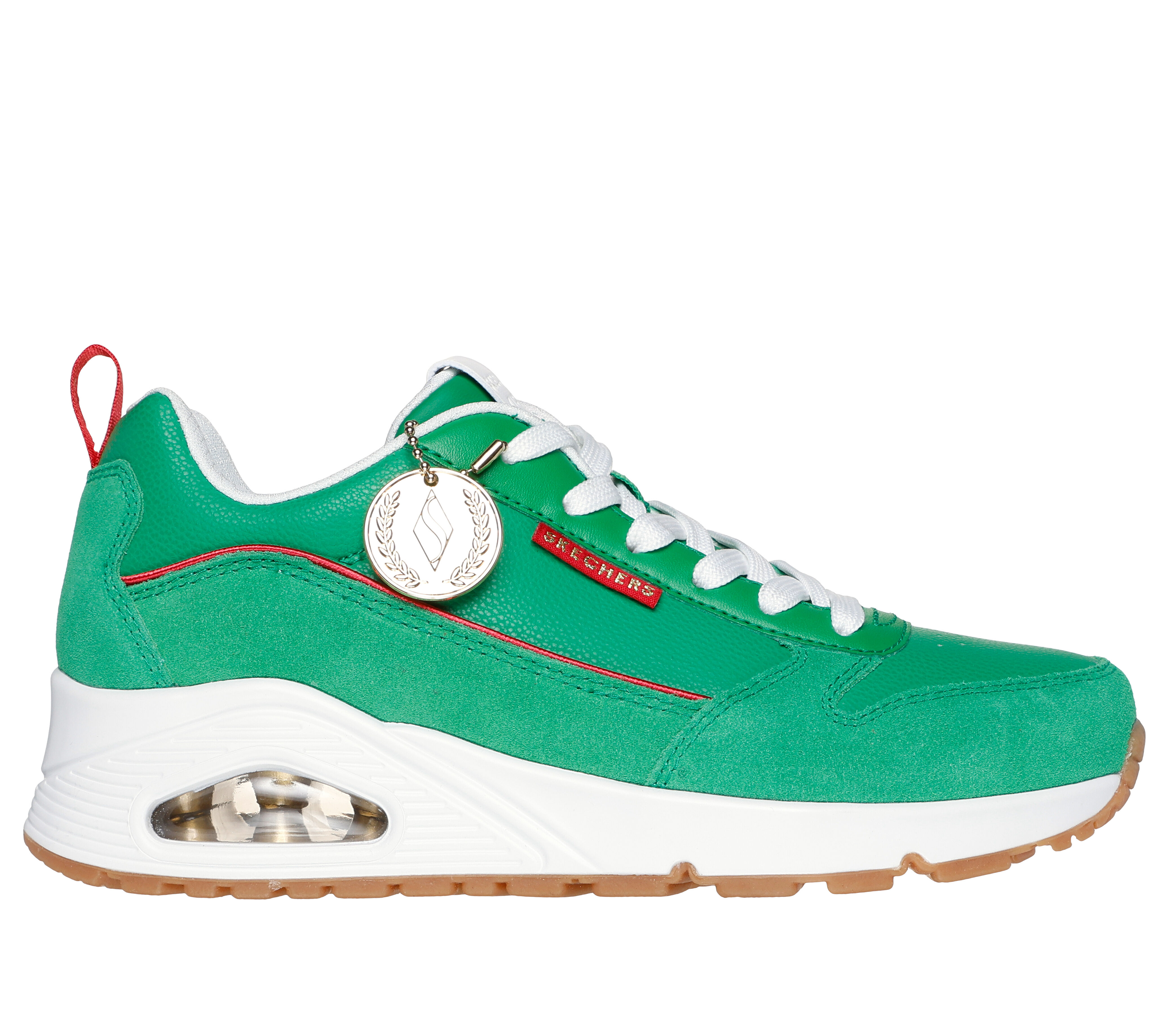 Zapatos skechers waterproof green sale