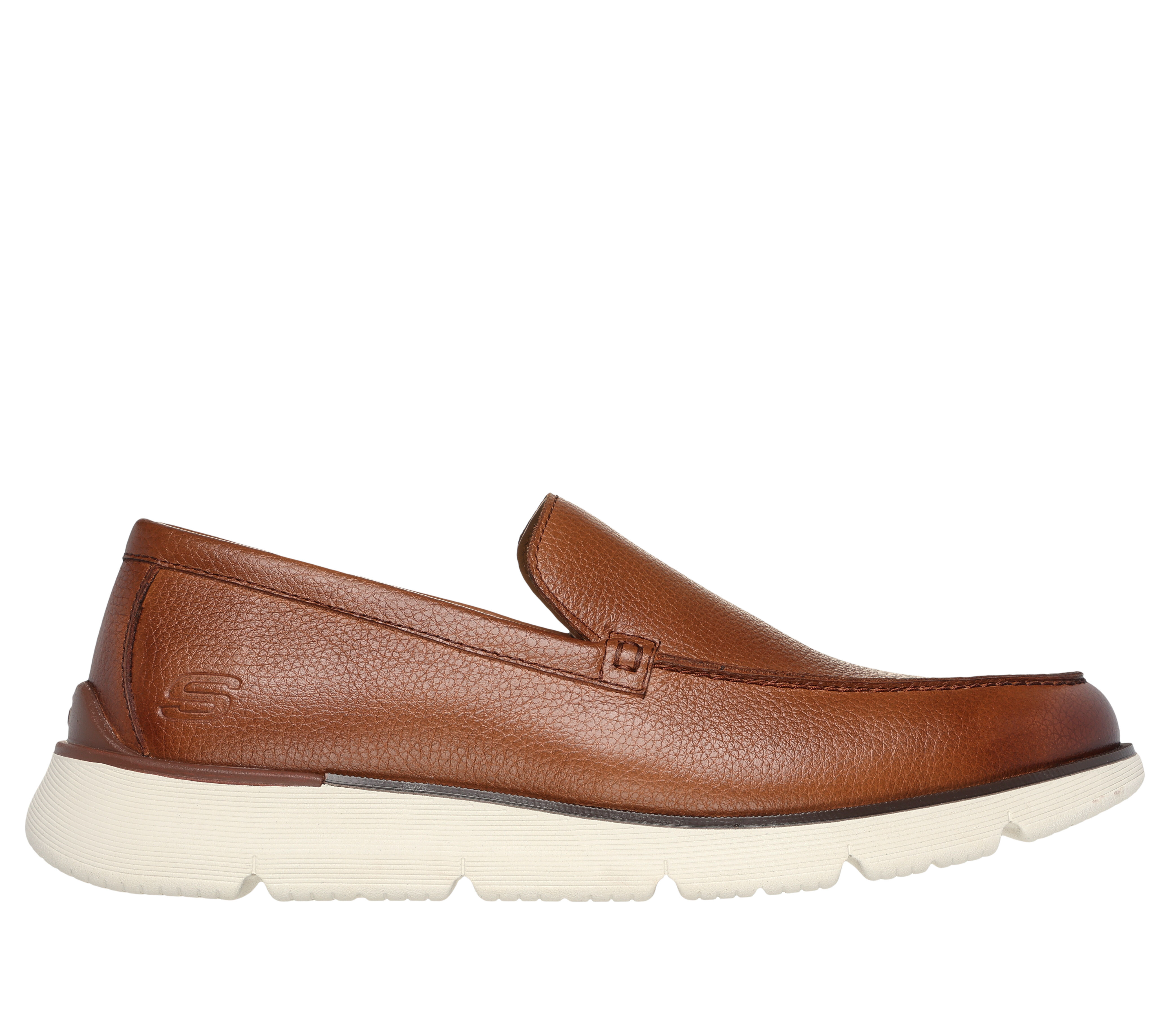 Skechers leather loafers store