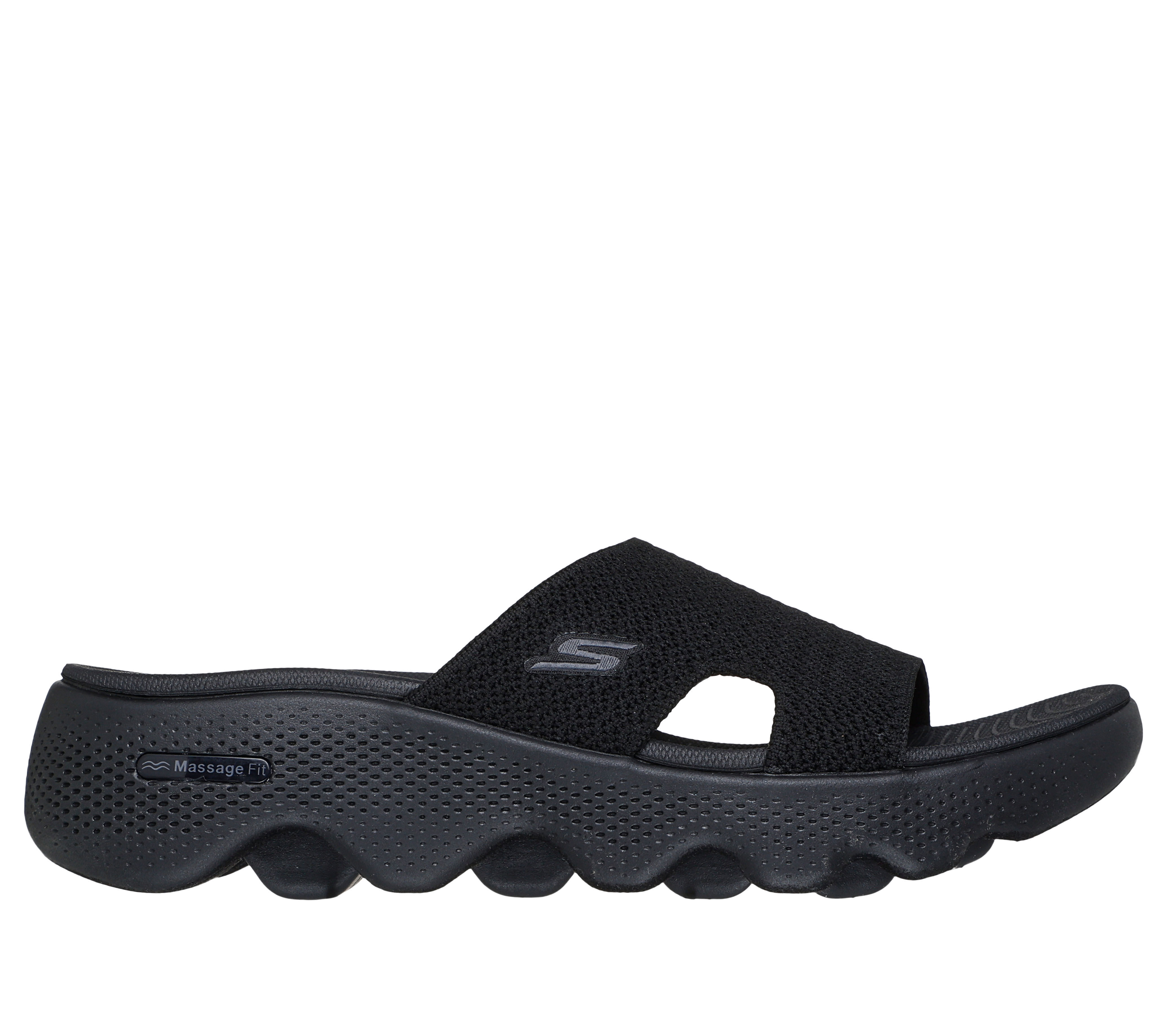 Skechers flip flops platform best sale