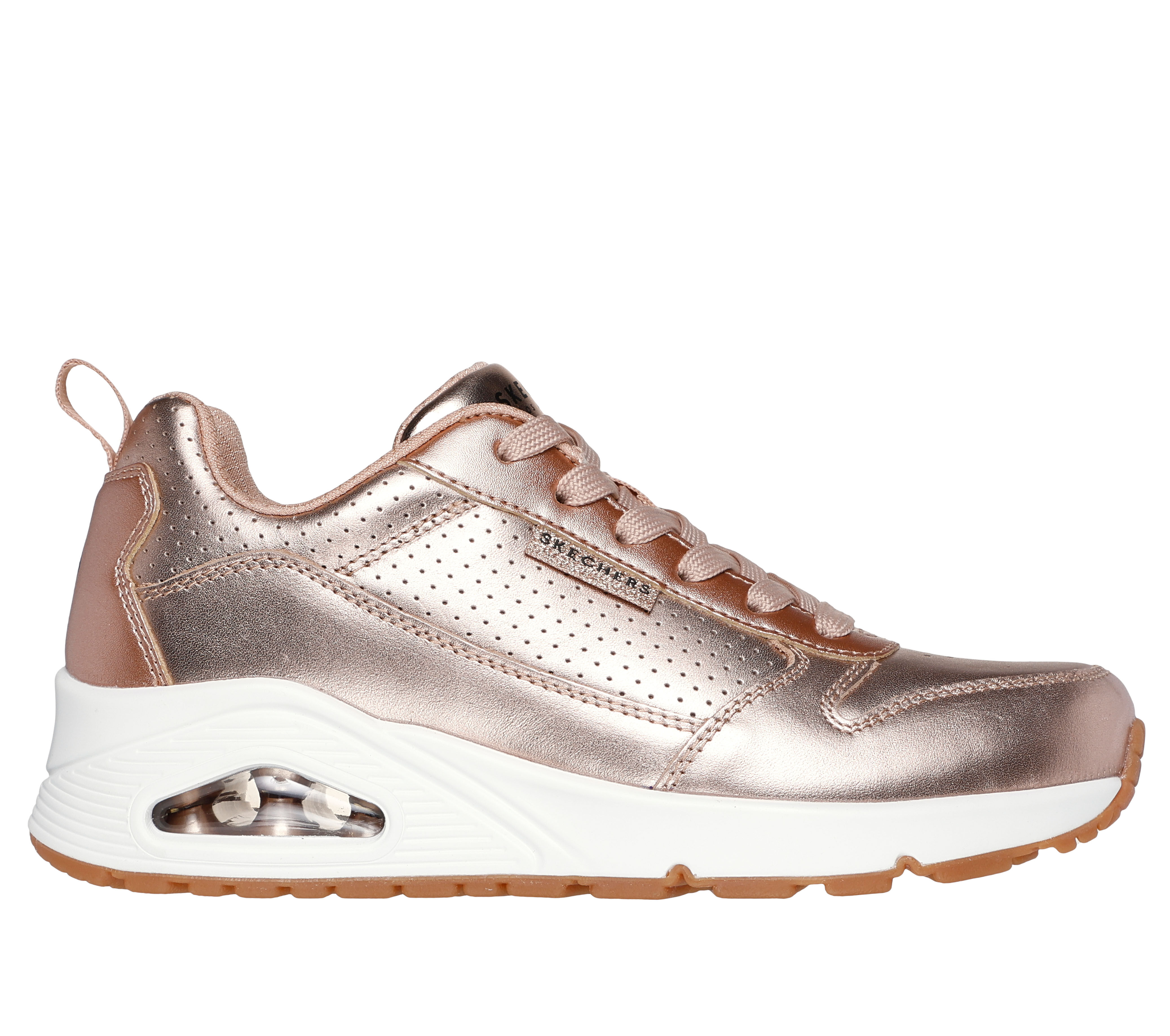 Skechers air infinity rose gold on sale