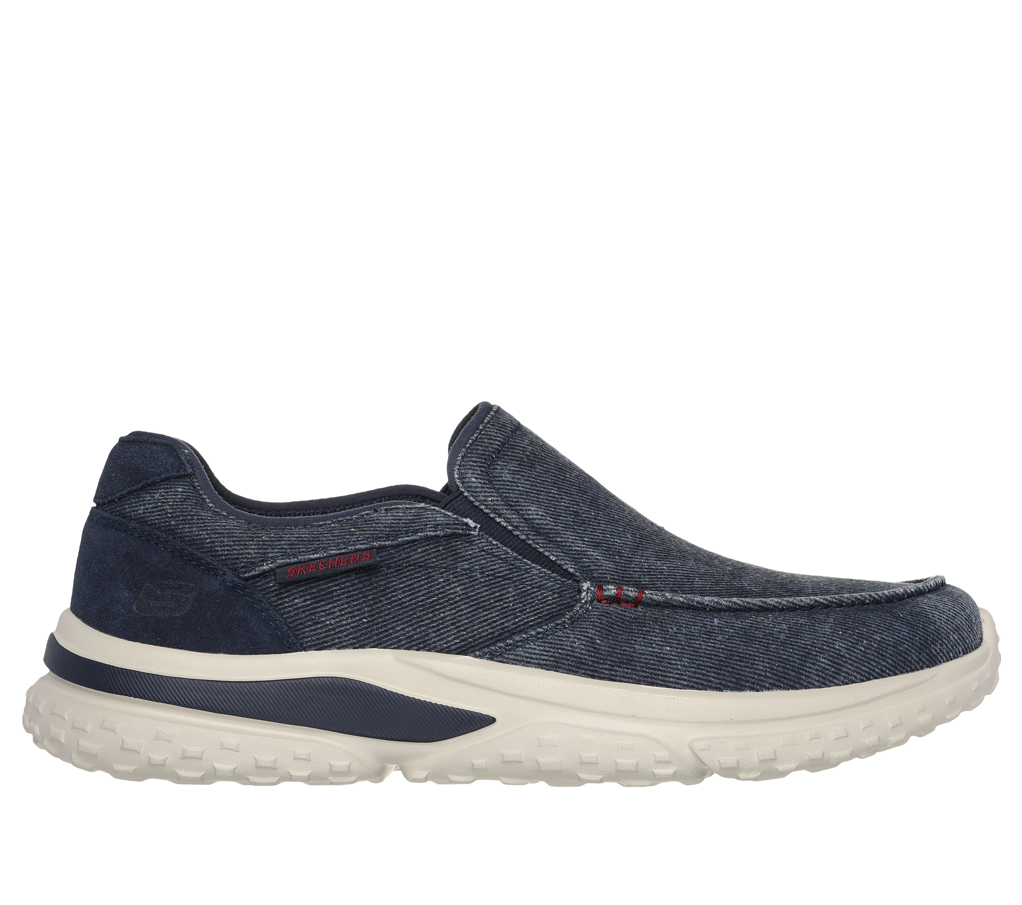Skechers relaxed fit navy hotsell