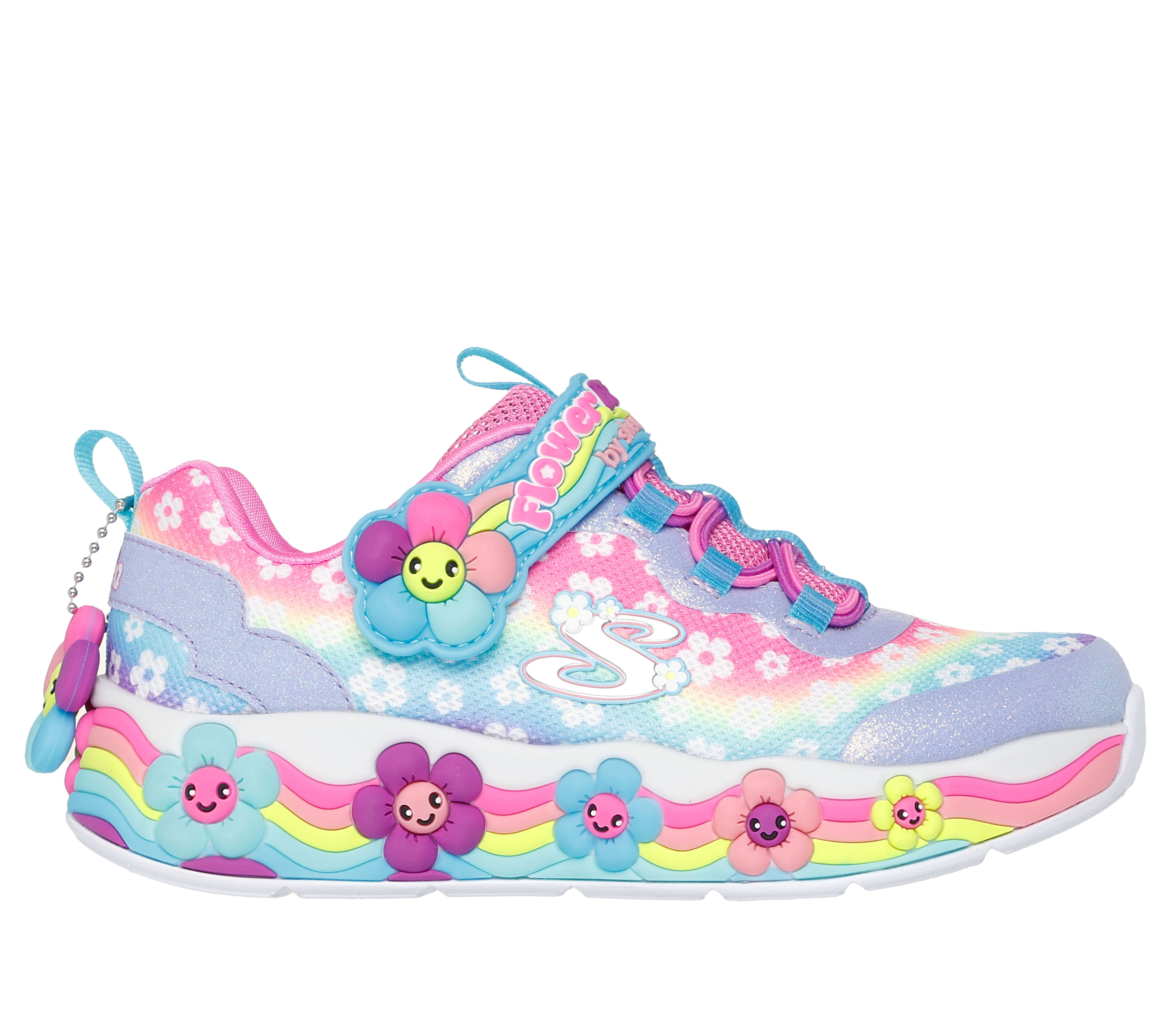 Skechers shoes with flowers discount