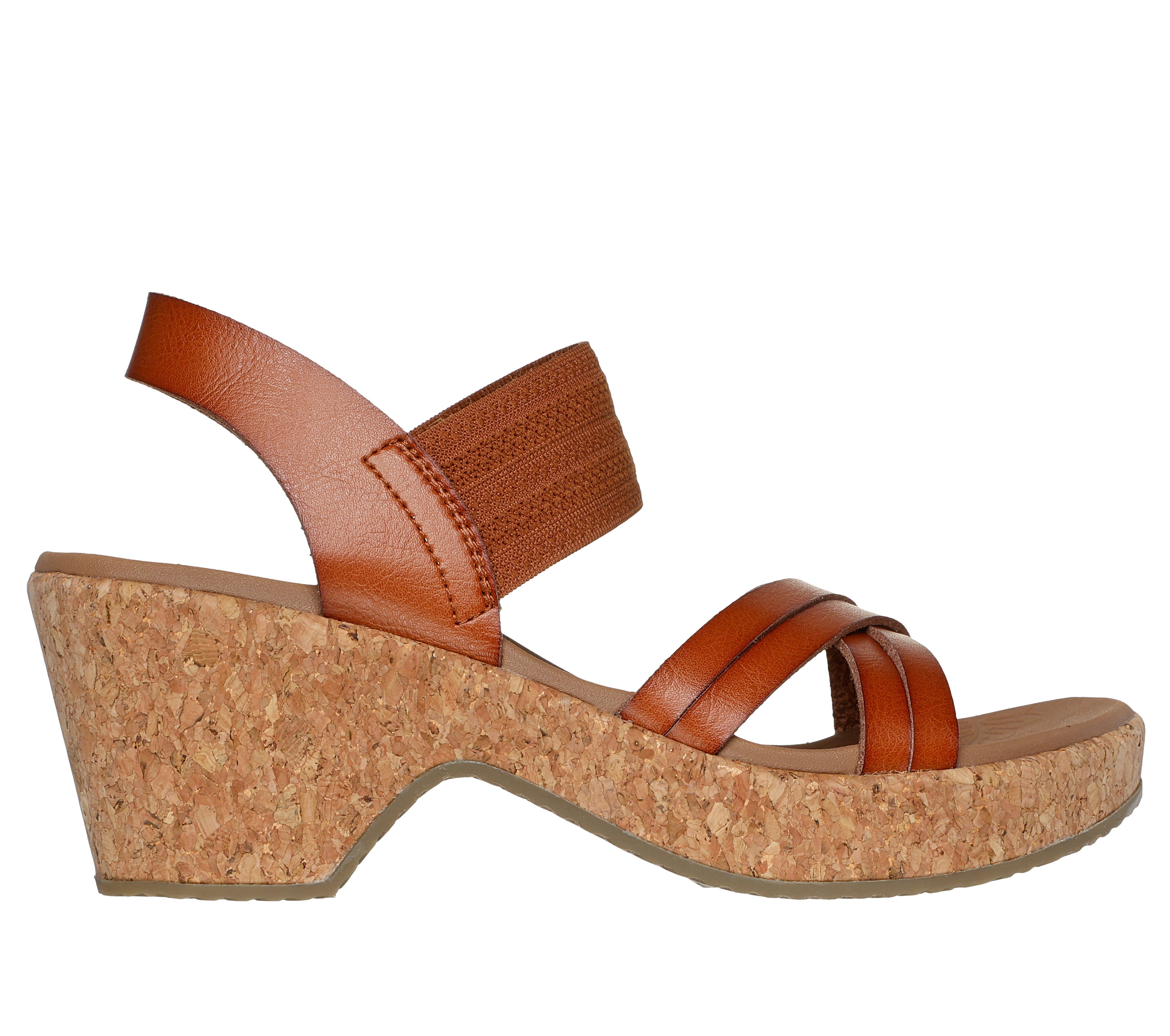 Skechers women's 40965 platform sandals top