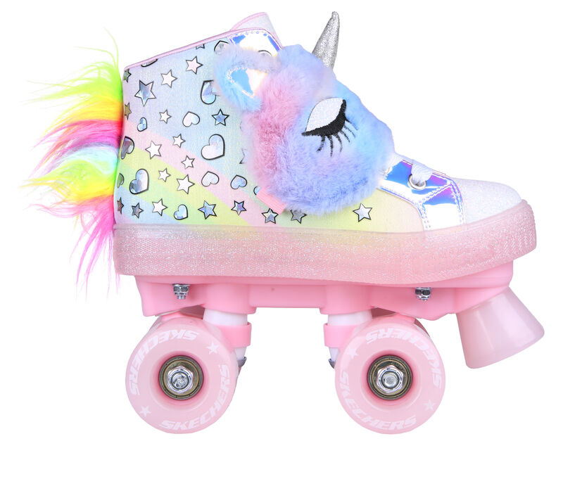 ruw Schrijft een rapport golf Twinkle Toes: Shuffle 4 Wheeler - Unicorn Wheelz | SKECHERS