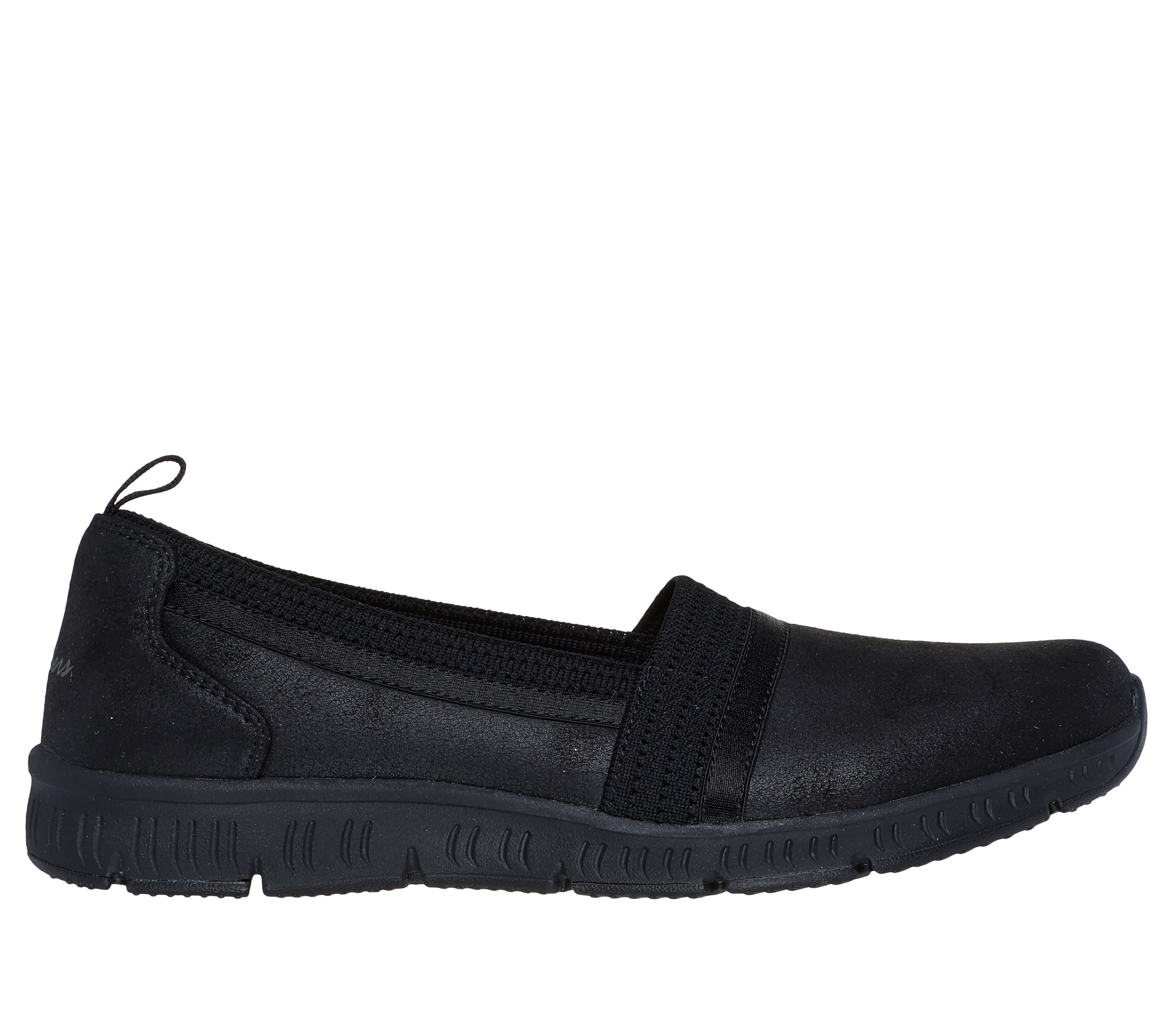 Skechers relaxed fit memory foam womens black clearance