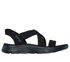 Skechers Slip-ins: GO WALK Flex Sandal - Glimmer, BLACK, swatch