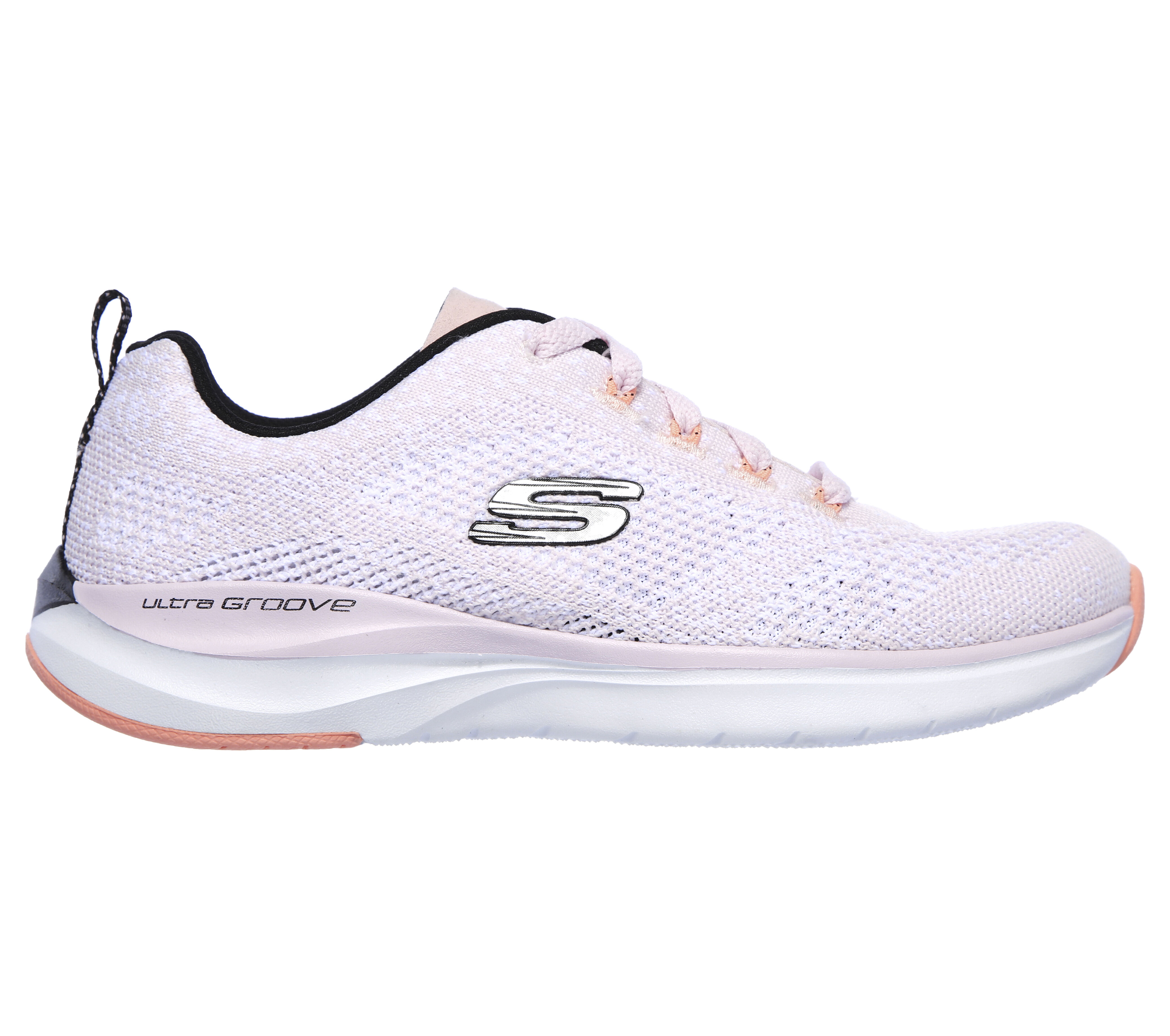 skechers grey ultra groove trainers