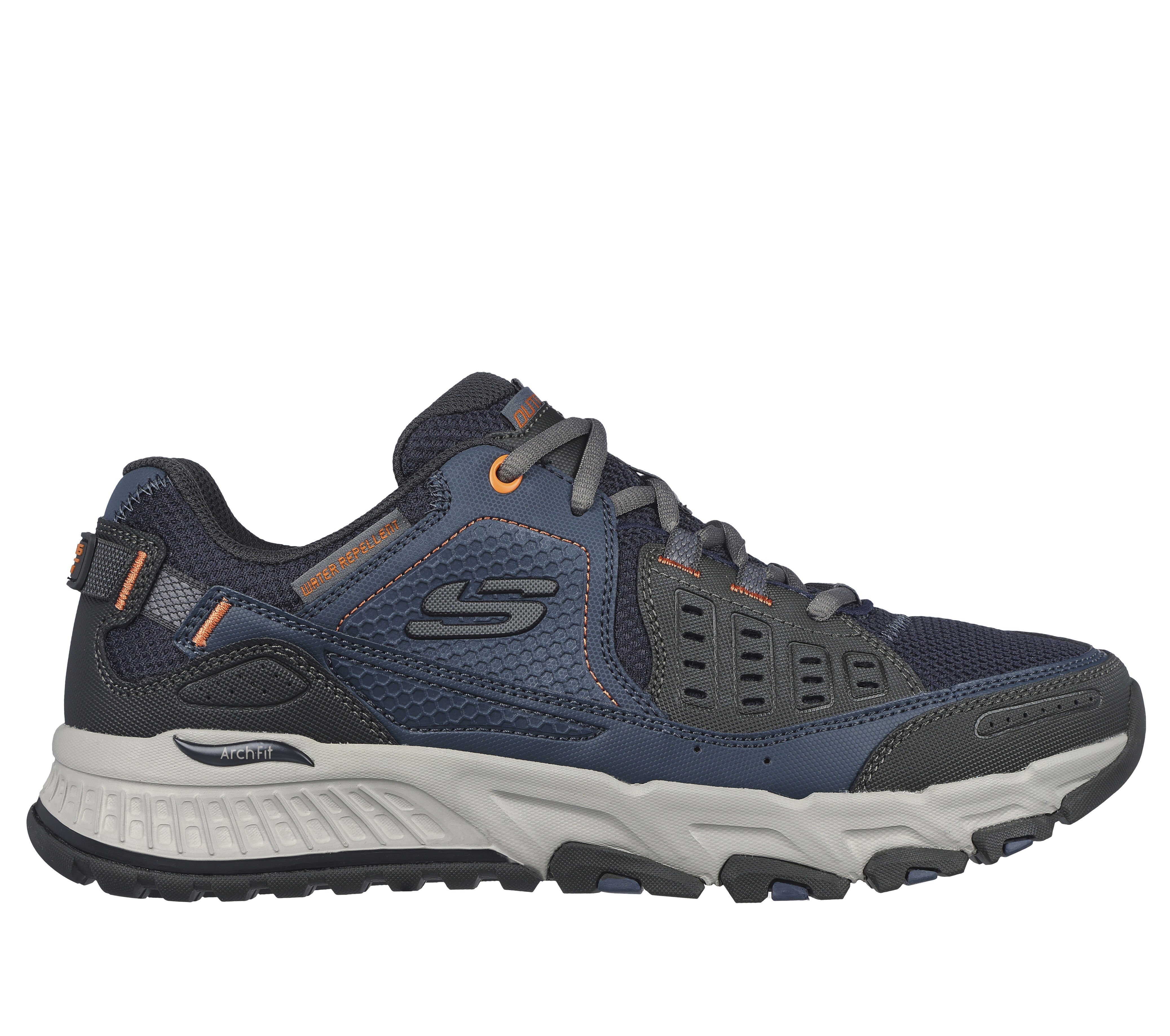 Skechers trail store 3 orange