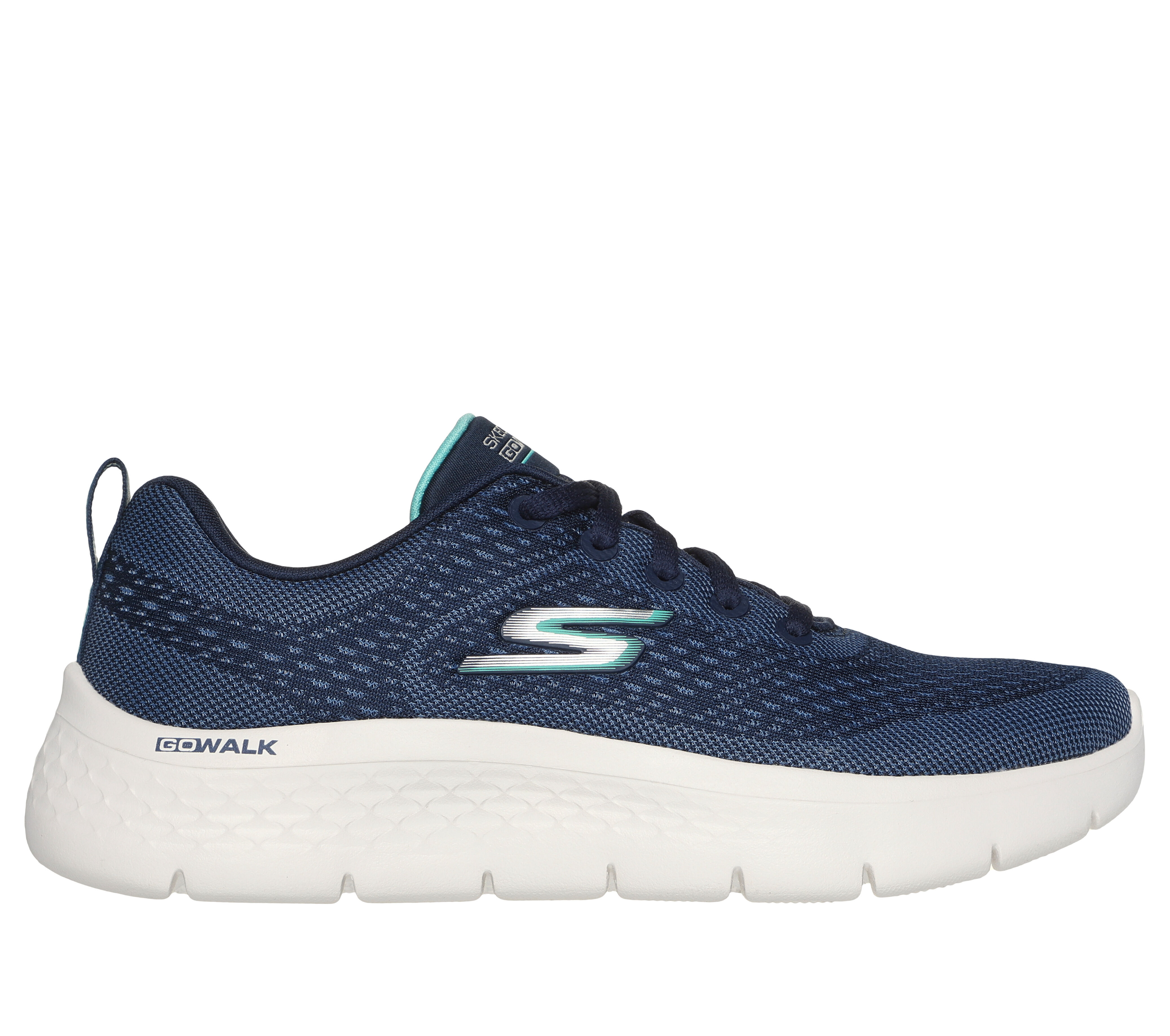 Skechers go shop flex walk azul