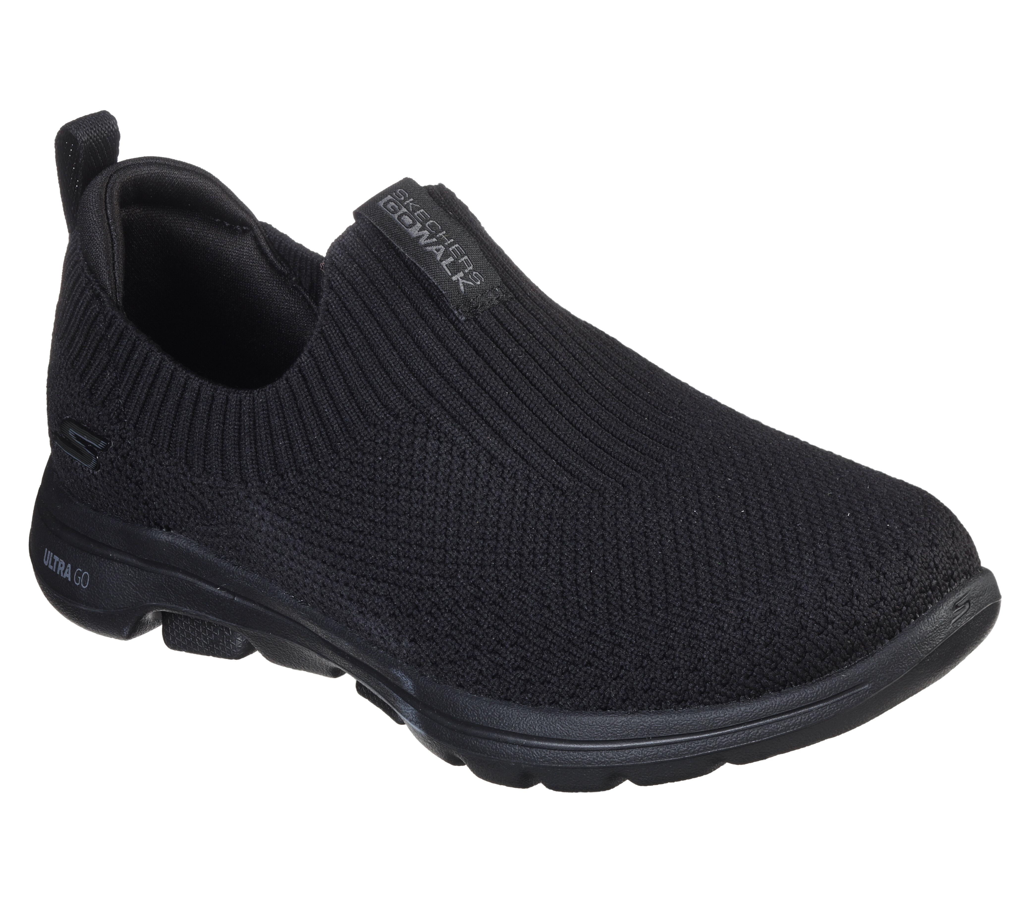 black skechers white sole