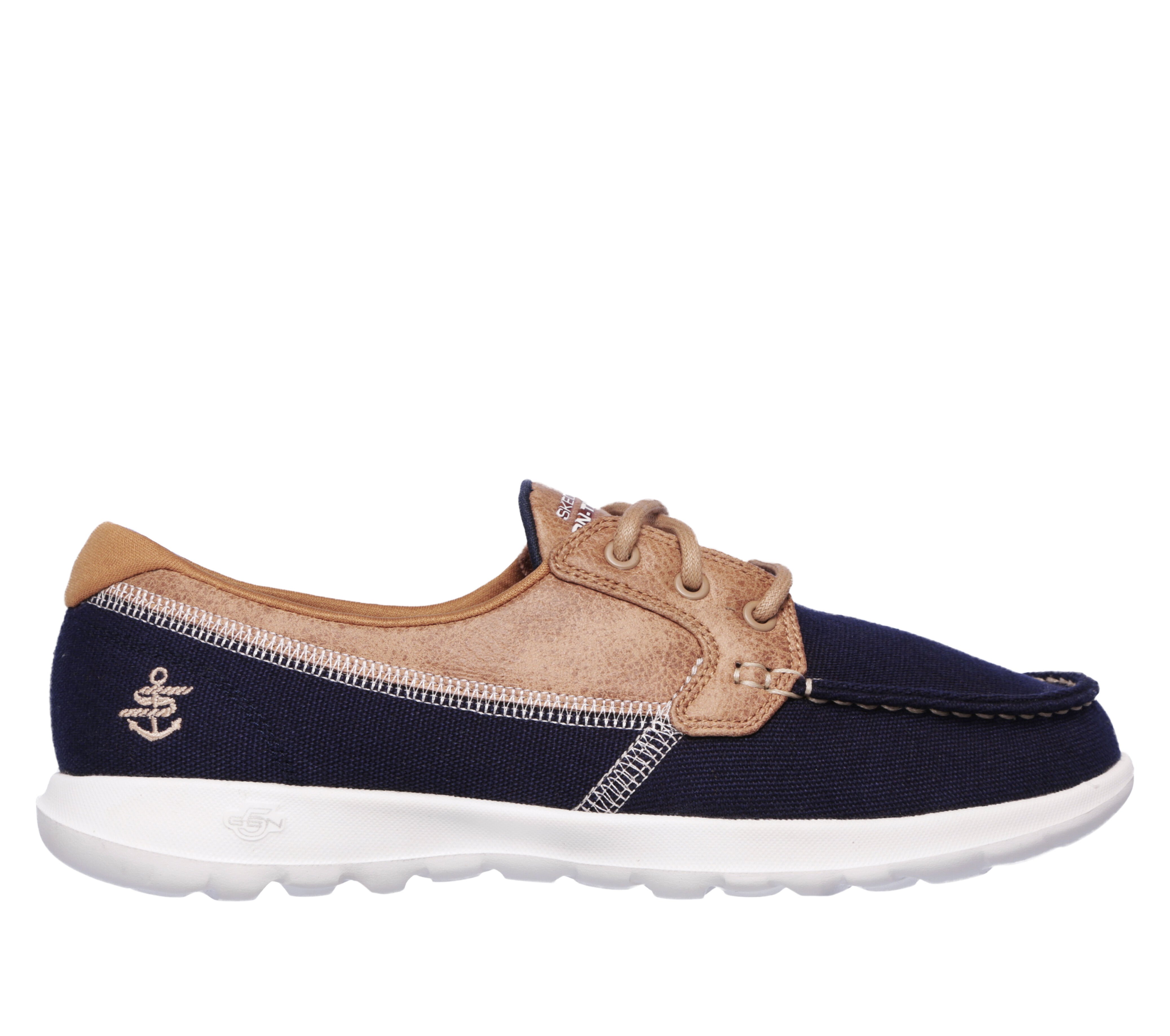 skechers on the go clipper womens boat shoes