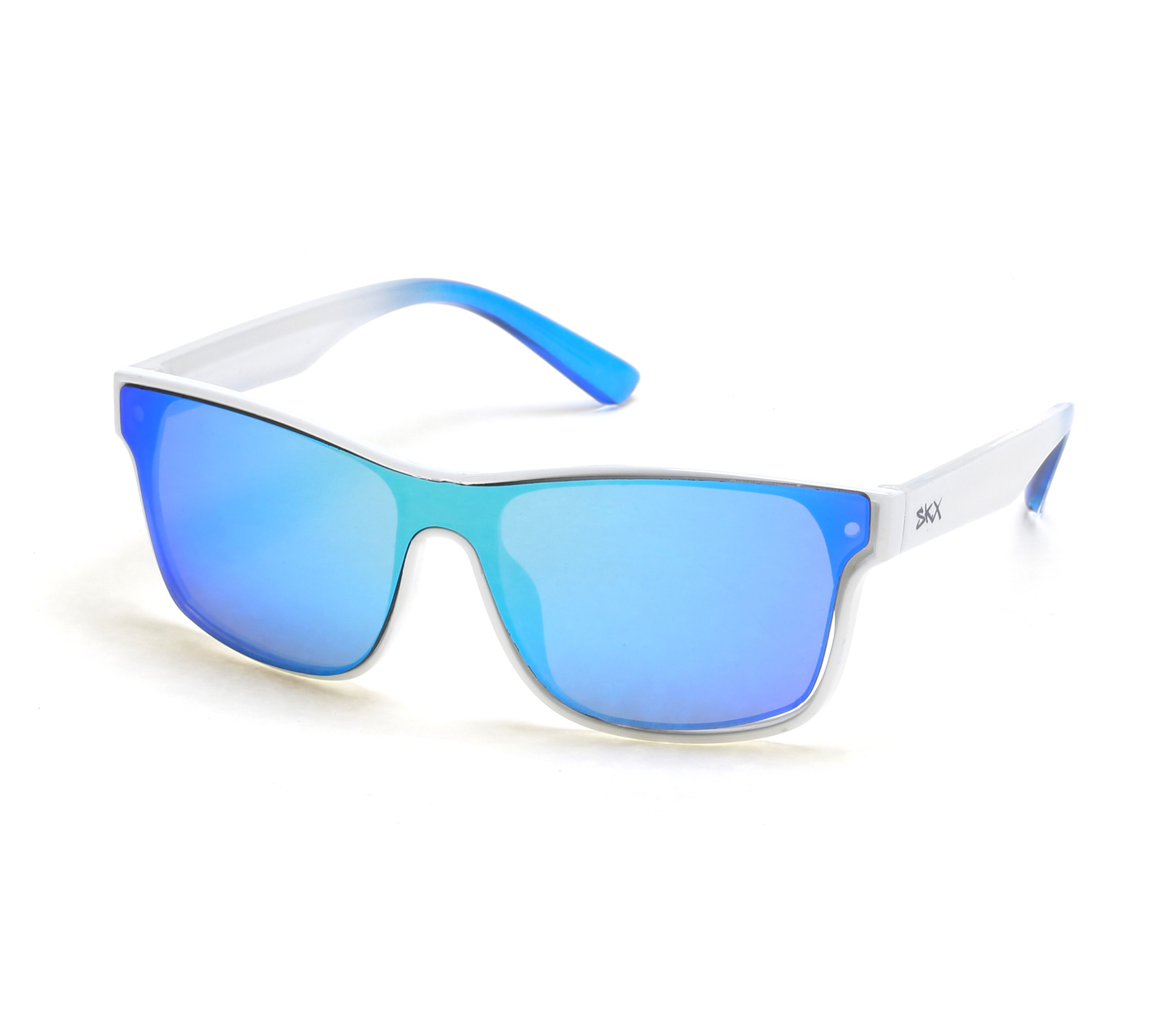 Skechers Boy s Rectangle Sunglasses White