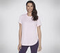 GO DRI Swift Tunic Tee, PINK / SILVER, large image number 0