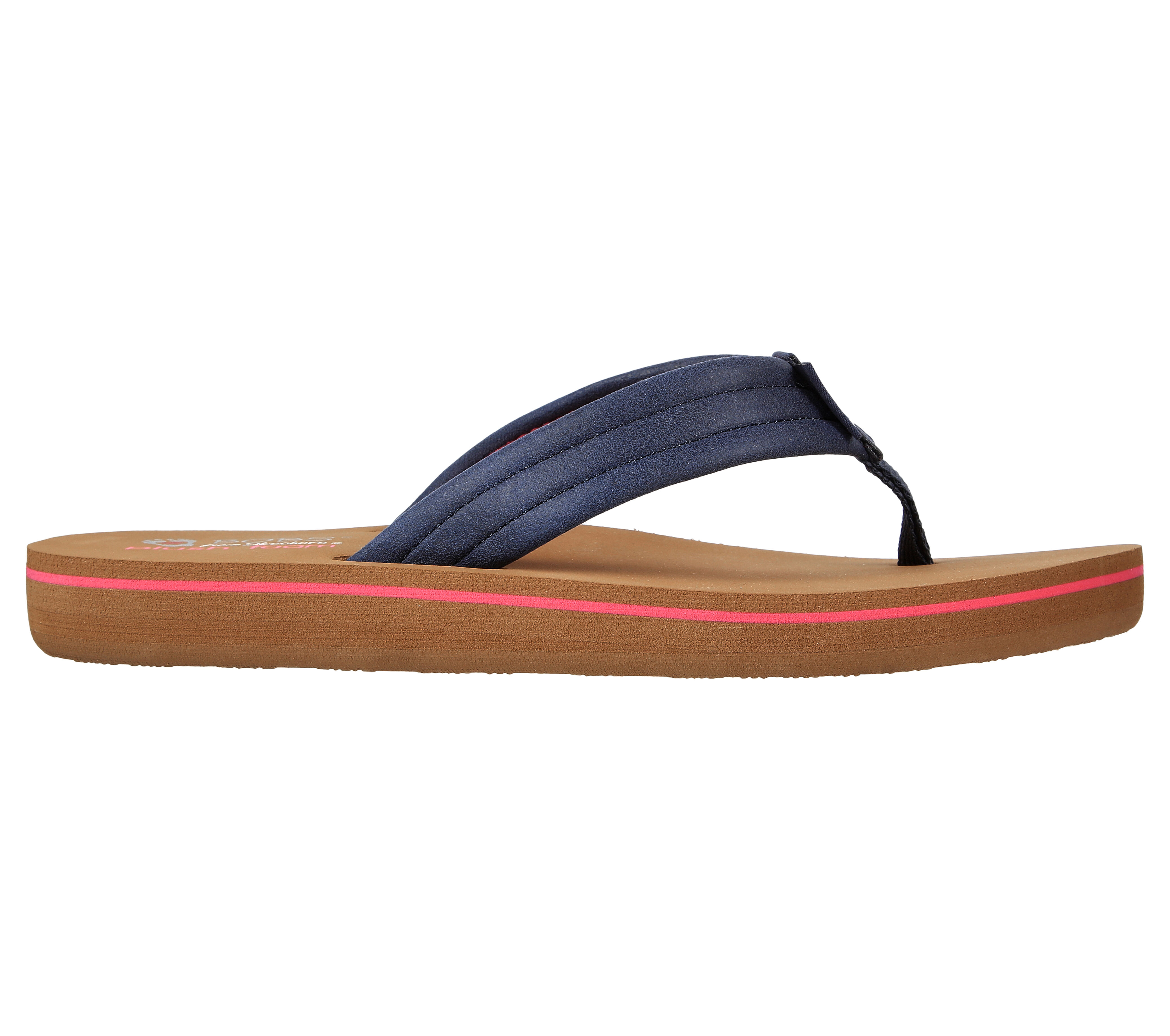 skechers bobs navy blue