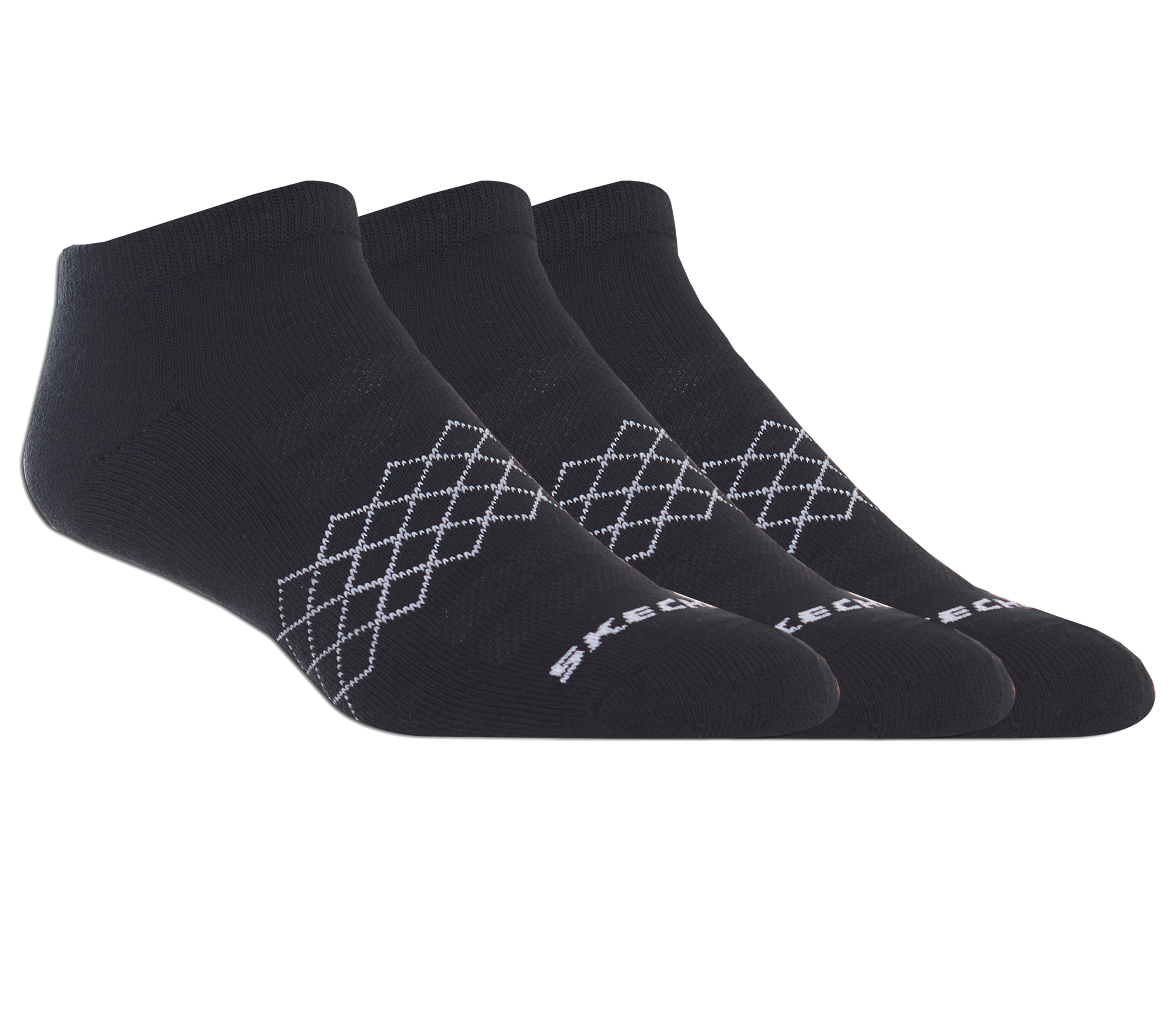 3 Pack Low Cut Diamond Arch Socks