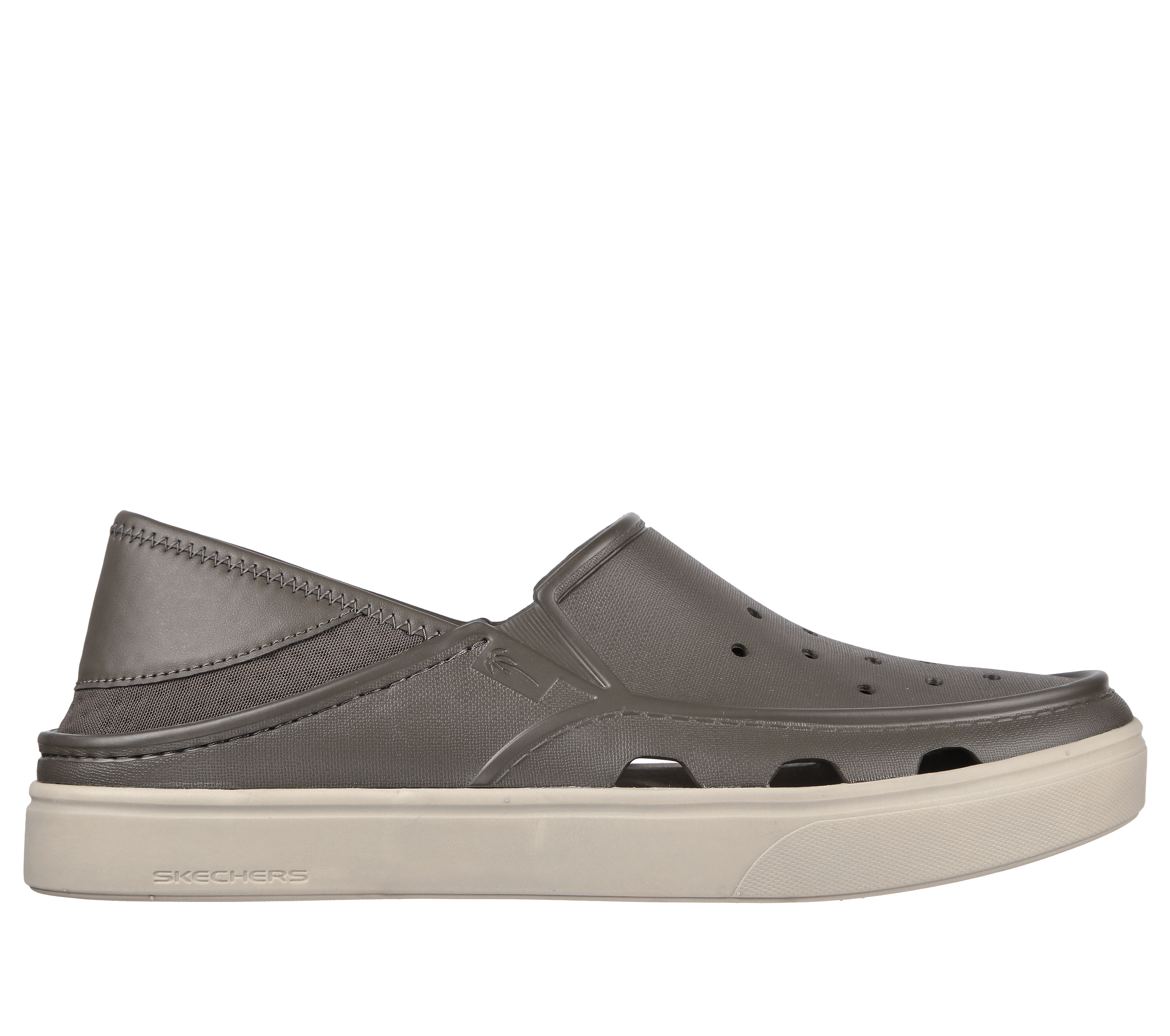 Skechers perforated slip-on shoes clearance