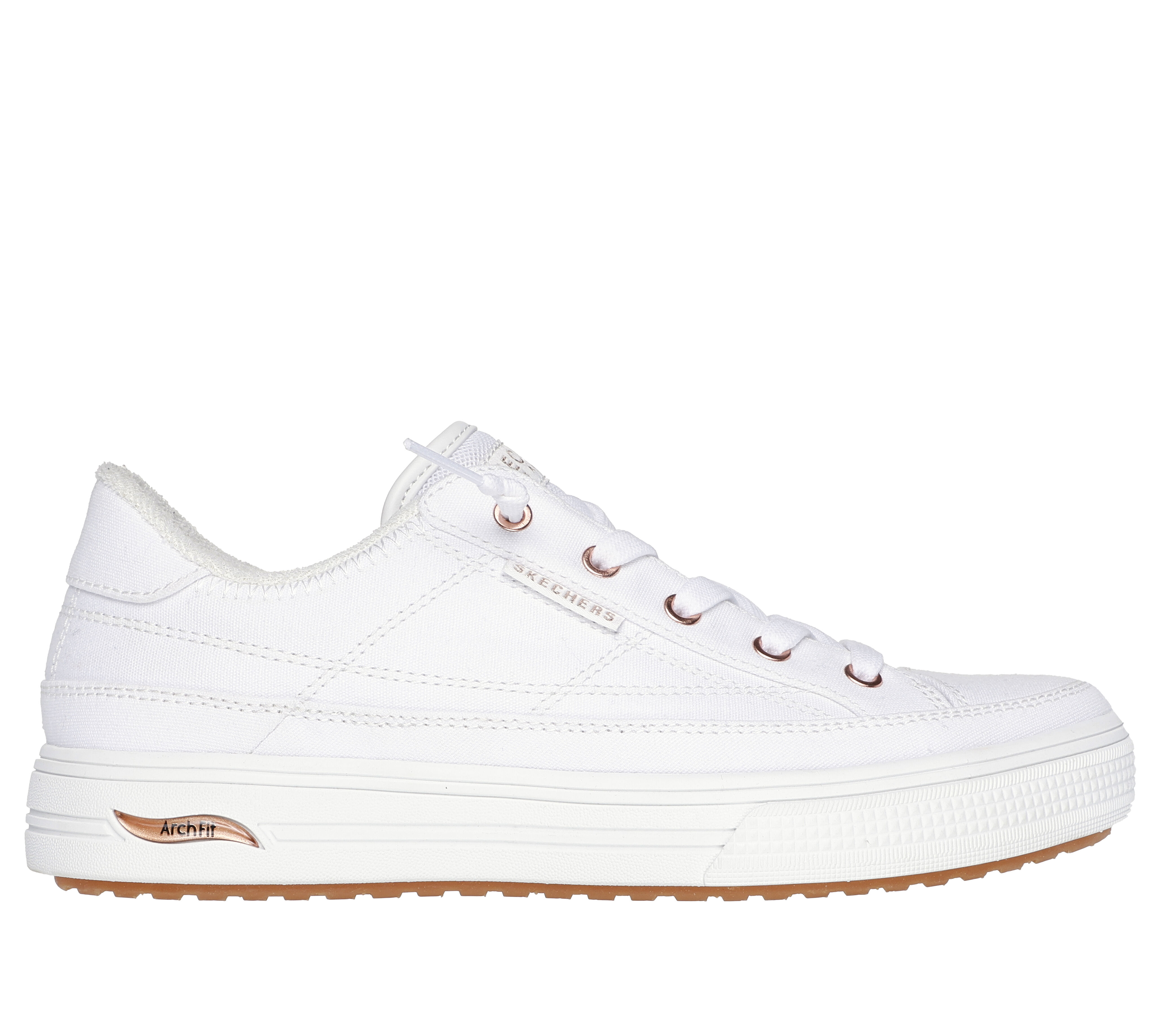 Skechers all white sneakers top