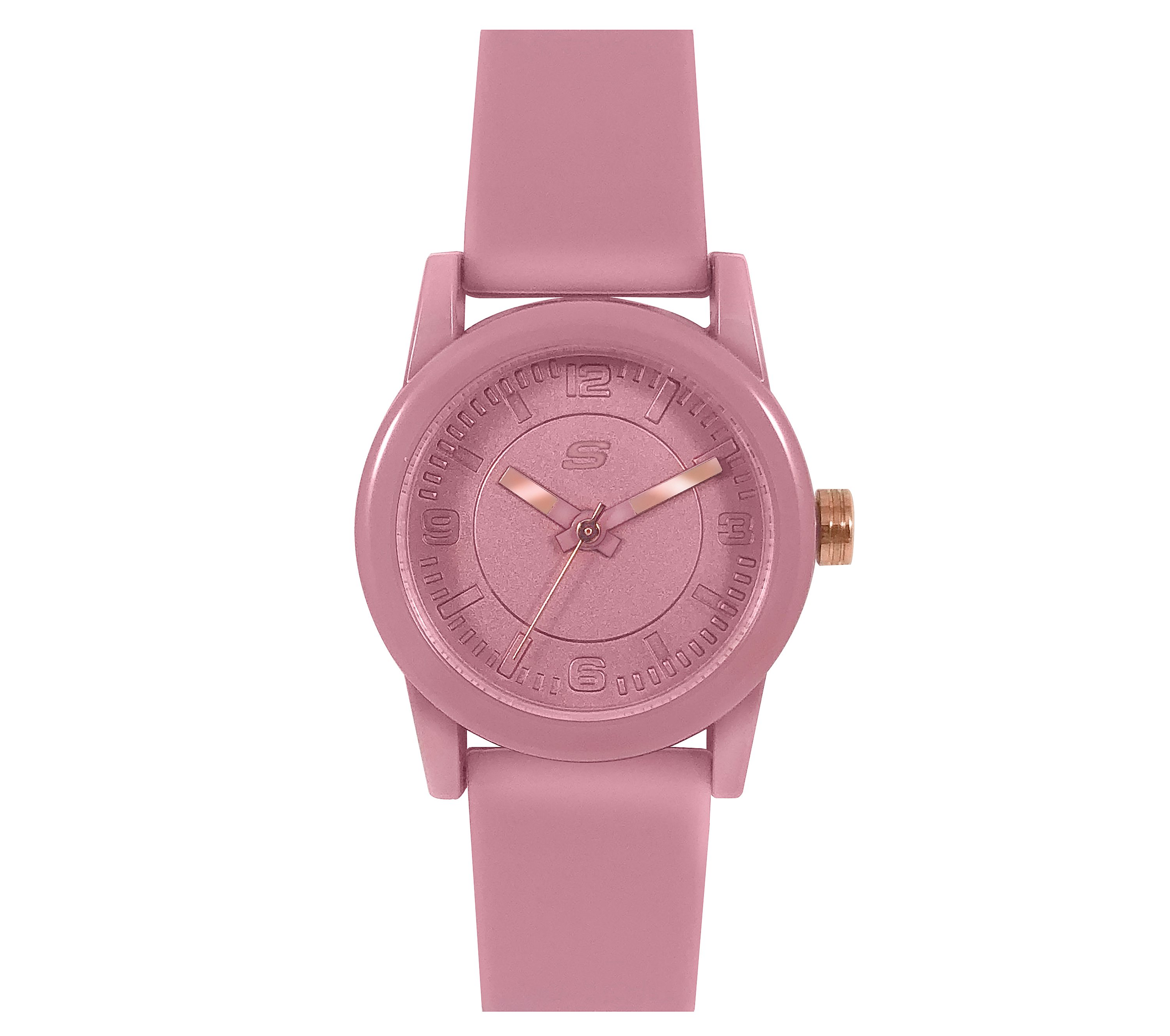 Skechers Women's Accessories Rosecrans Mini Analog Watch Pink Plastic