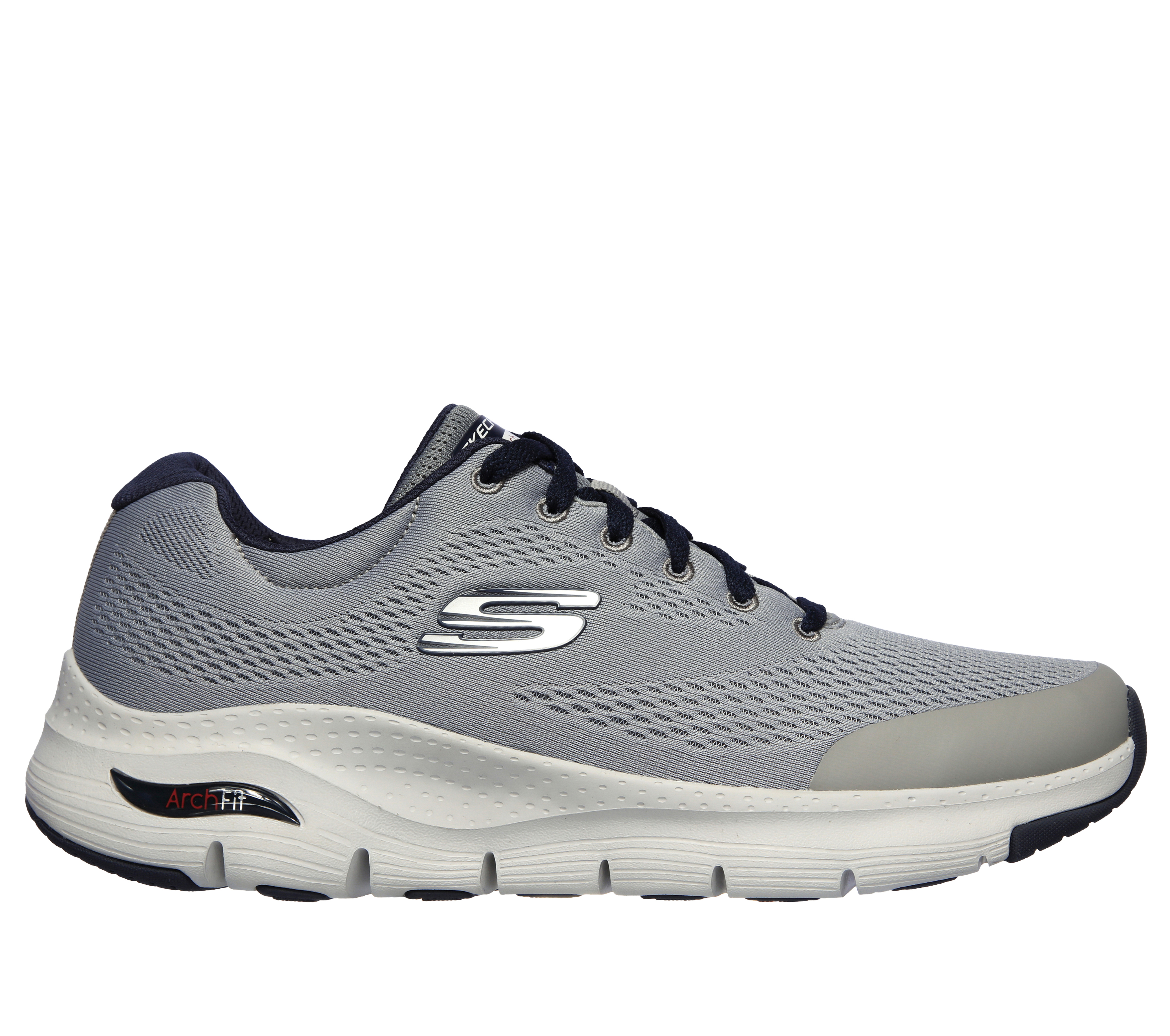 Skechers Arch Fit Escape Plan Hiking Shoes, Navy at John Lewis & Partners