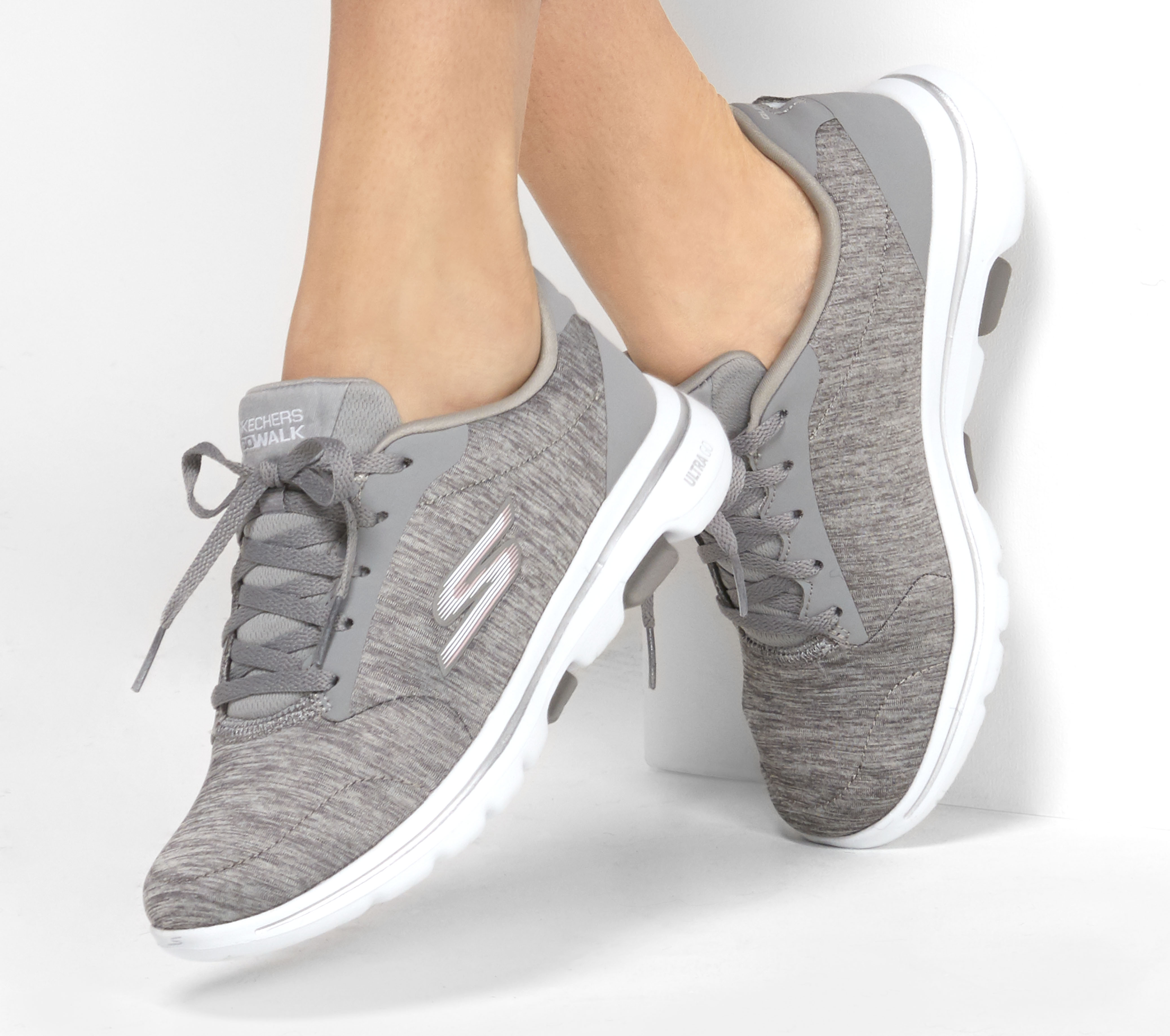 skechers gray shoes