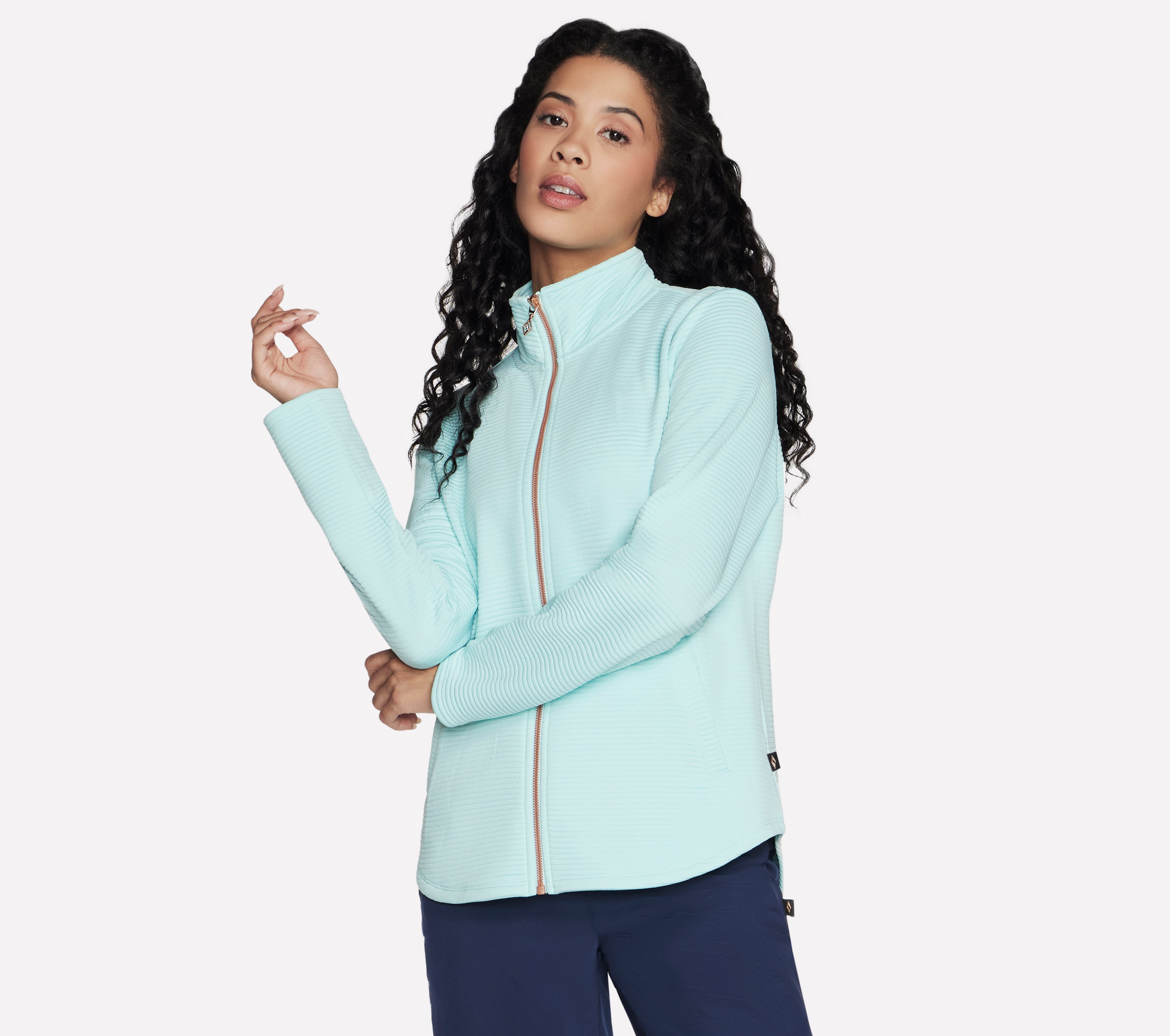 The Hoodless Hoodie GO WALK Shine Jacket SKECHERS