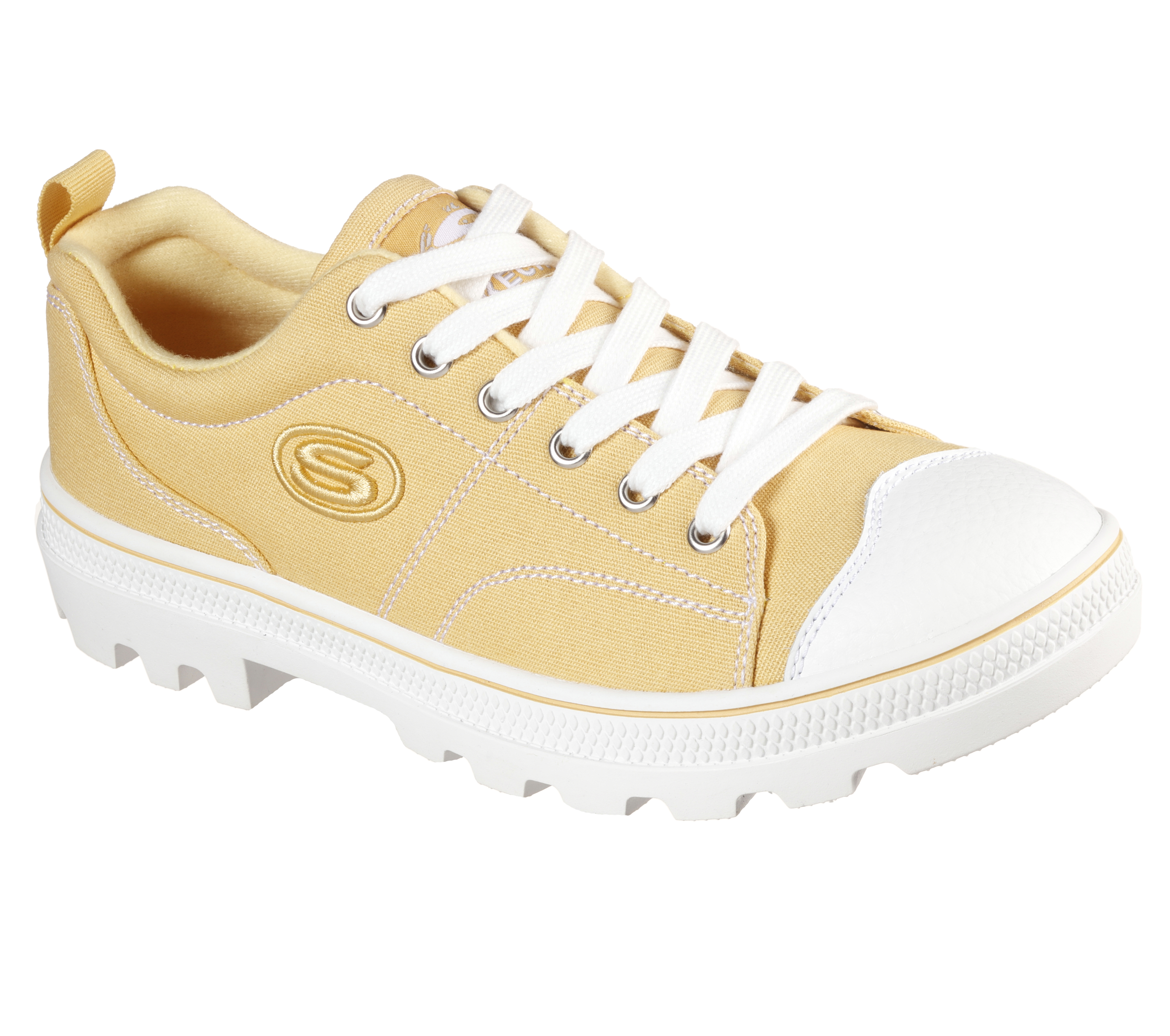 yellow skechers sneakers