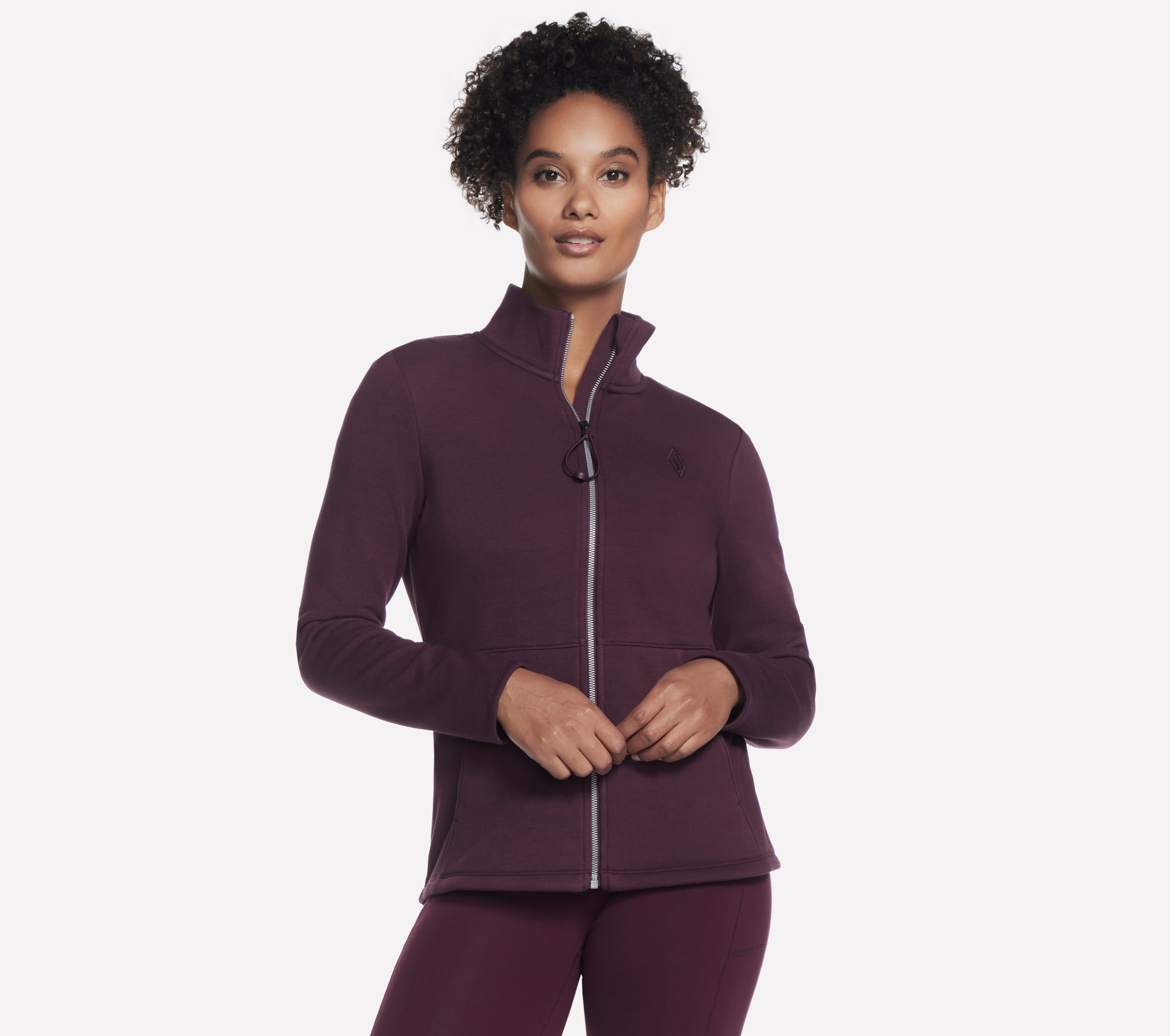 Skechers go walk snuggle zip fleece jacket costco hotsell