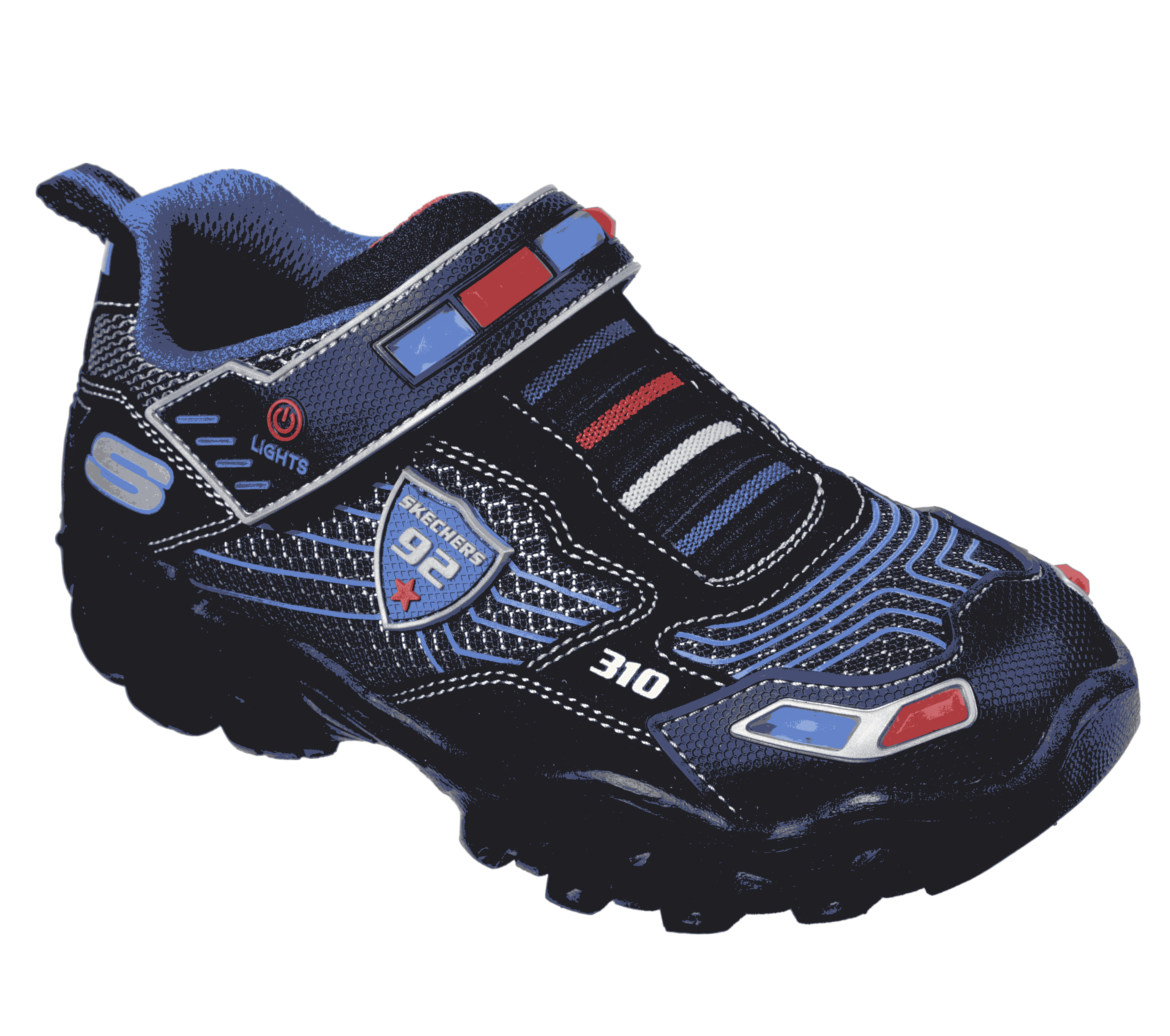 Hot Lights Damager III Police SKECHERS