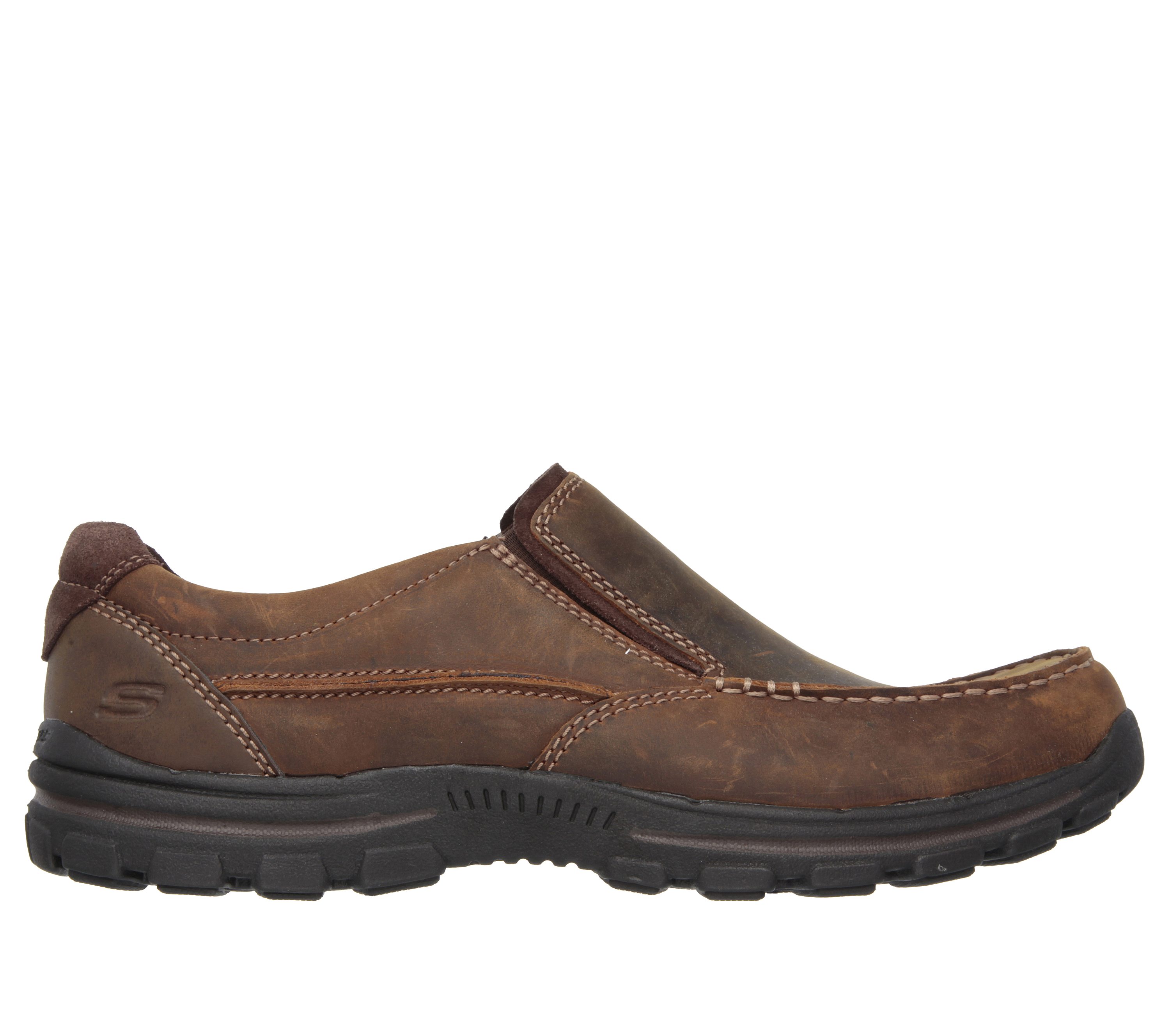 Buy > brown slip on shoes > in stock