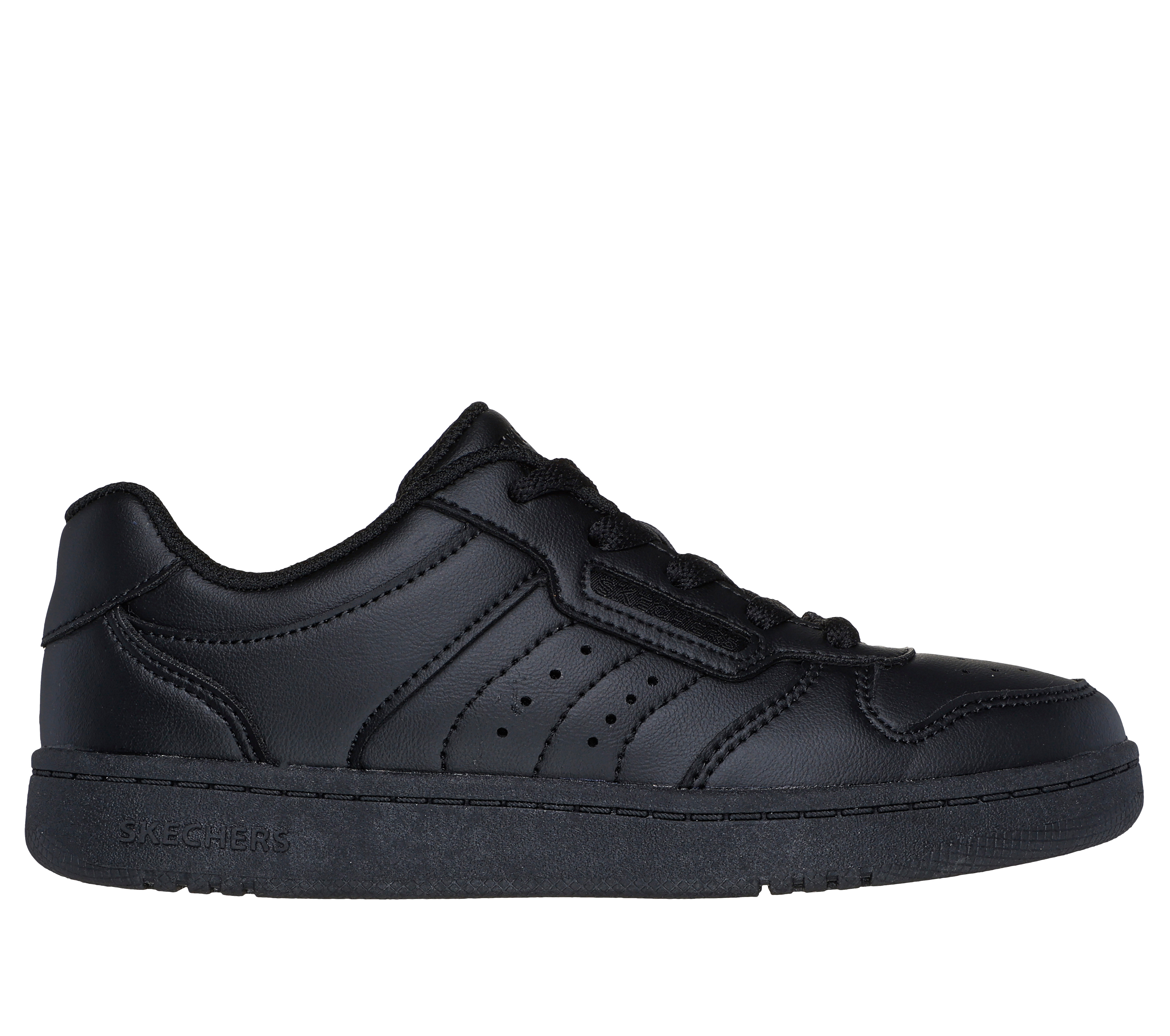 Skechers Street Rhinestone Lace-Up Sneakers Hazel Black