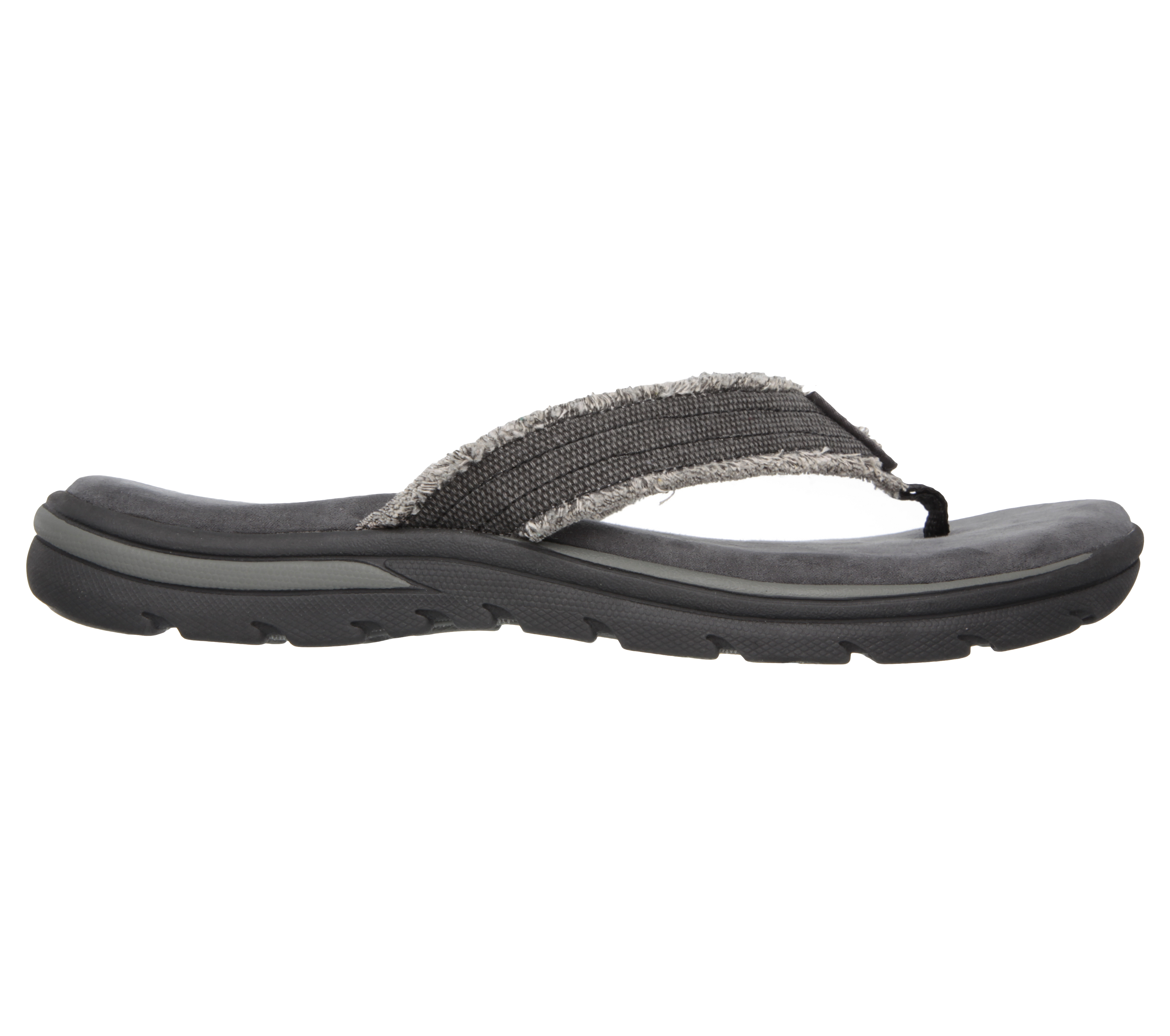 skechers relaxed fit flip flops mens