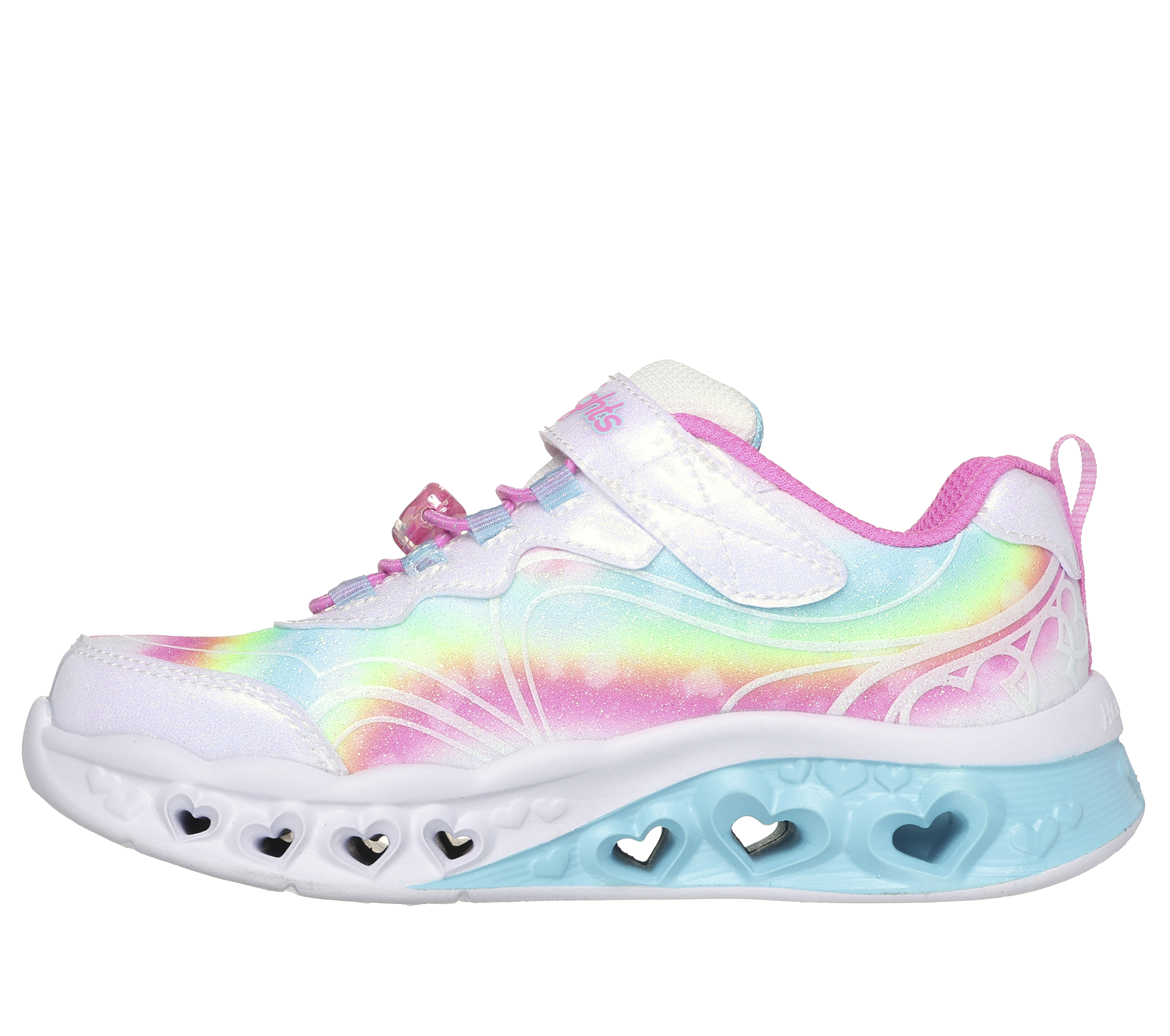 Flutter Heart Lights Groovy Swirl